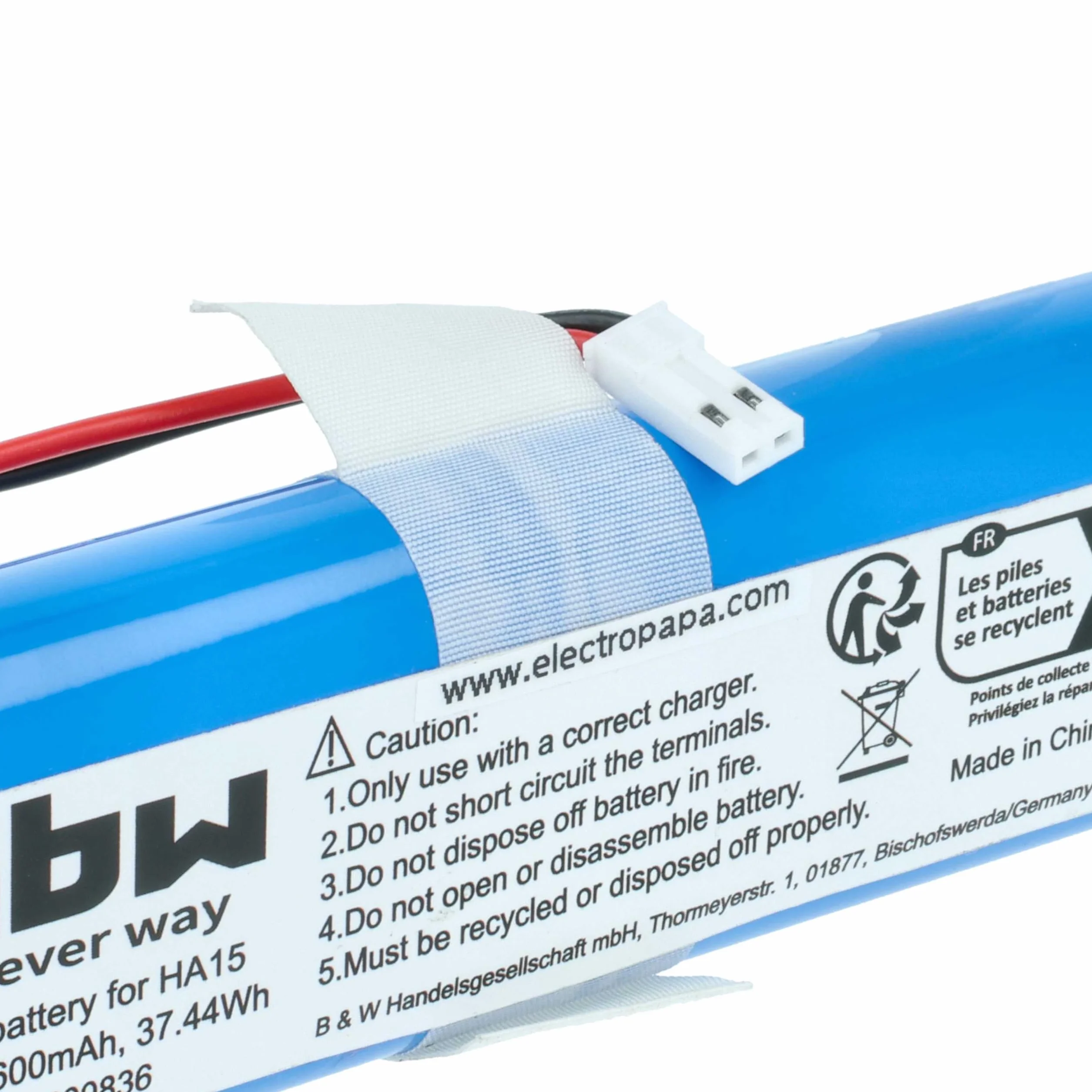 vhbw Akumulator kompatybilny z odkurzaczem Medion MD 18500, 18501, 18600 Staubsauger Home Cleaner robot domowy (2600mAh, 14,4V, Li-Ion)