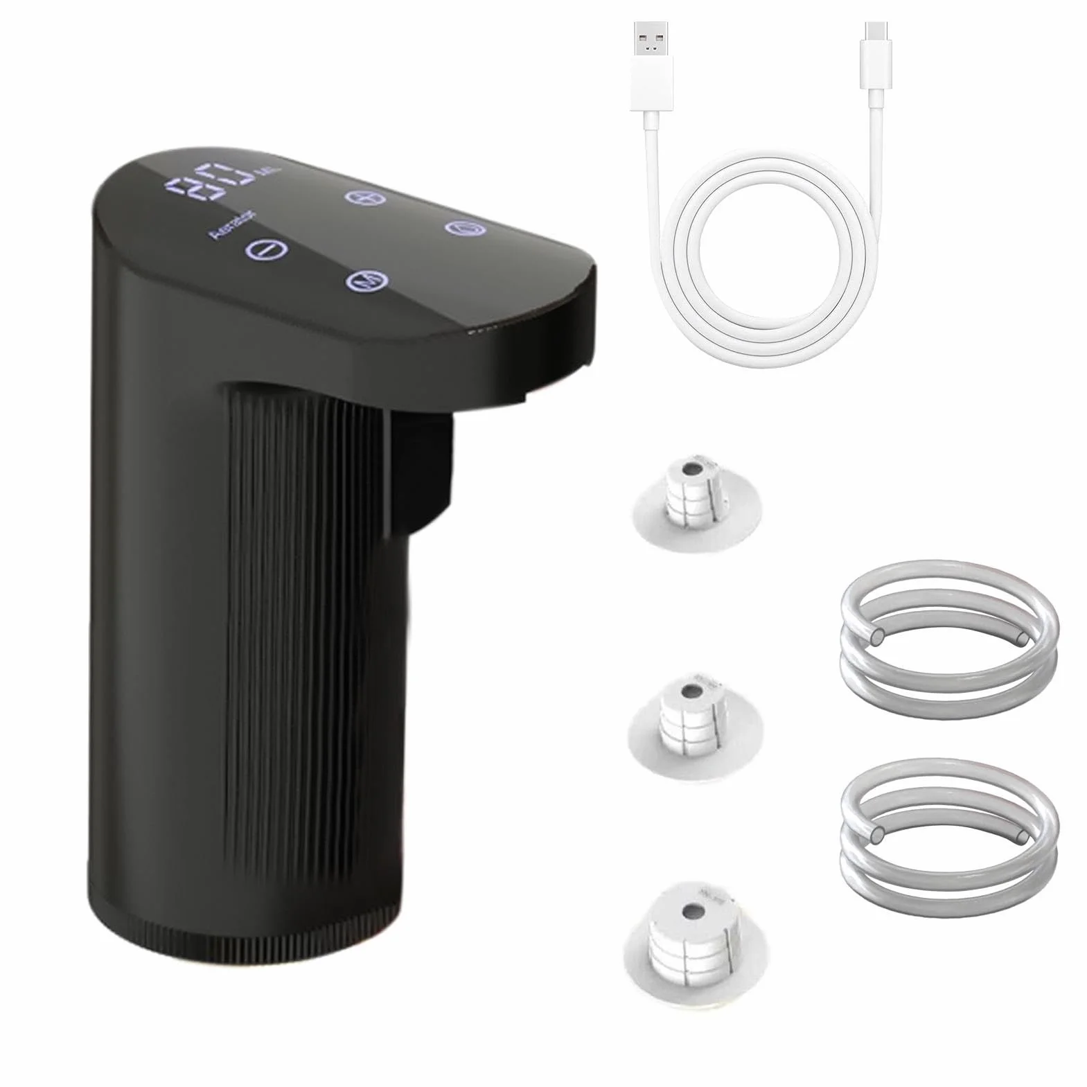 Inteligentna elektryczna karafka do wina z napowietrzaczem, dozownik alkoholu USB, regulowana pompka