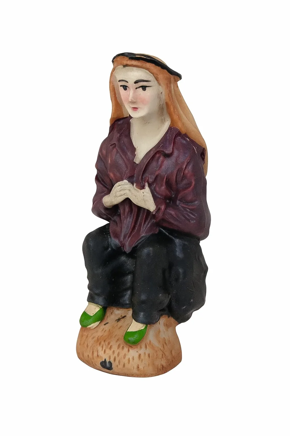 Caganer figura Bożonarodzeniowa do szopki belen