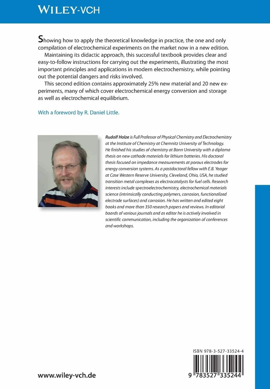 Experimental Electrochemistry: A Laboratory Textbook