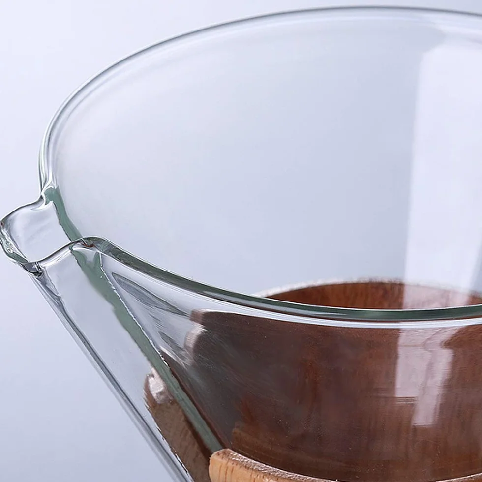 OKCLOD Ekspres do kawy Pour Over z filtrem permanentnym 400 ml