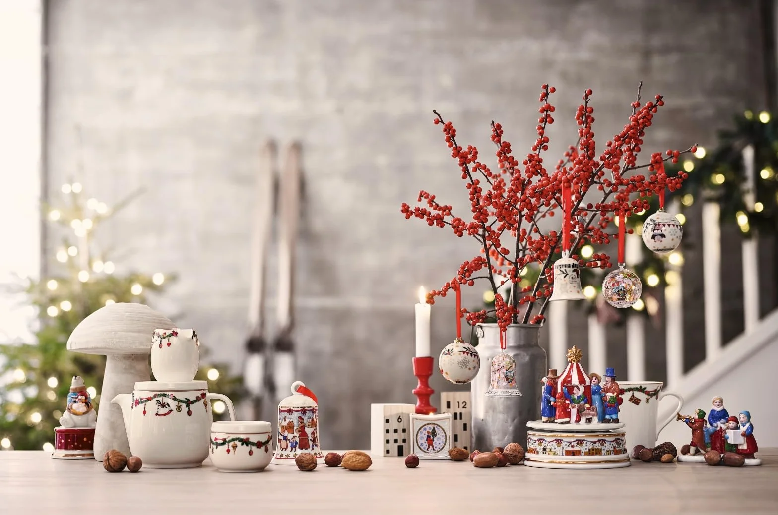 Hutschenreuther Nora Christmas filiżanka do herbaty/cappuccino