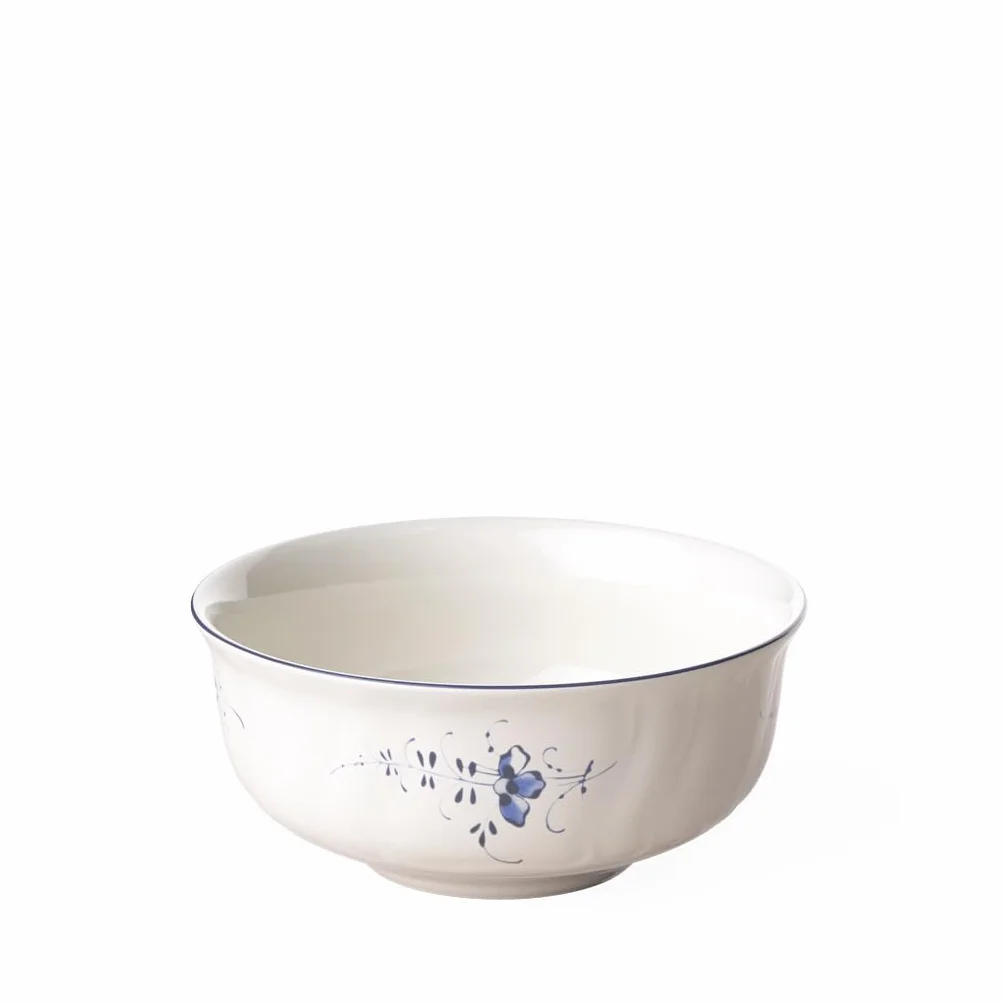 Villeroy und Boch Vieux Luxembourg miska deserowa porcelana premium biała niebieska