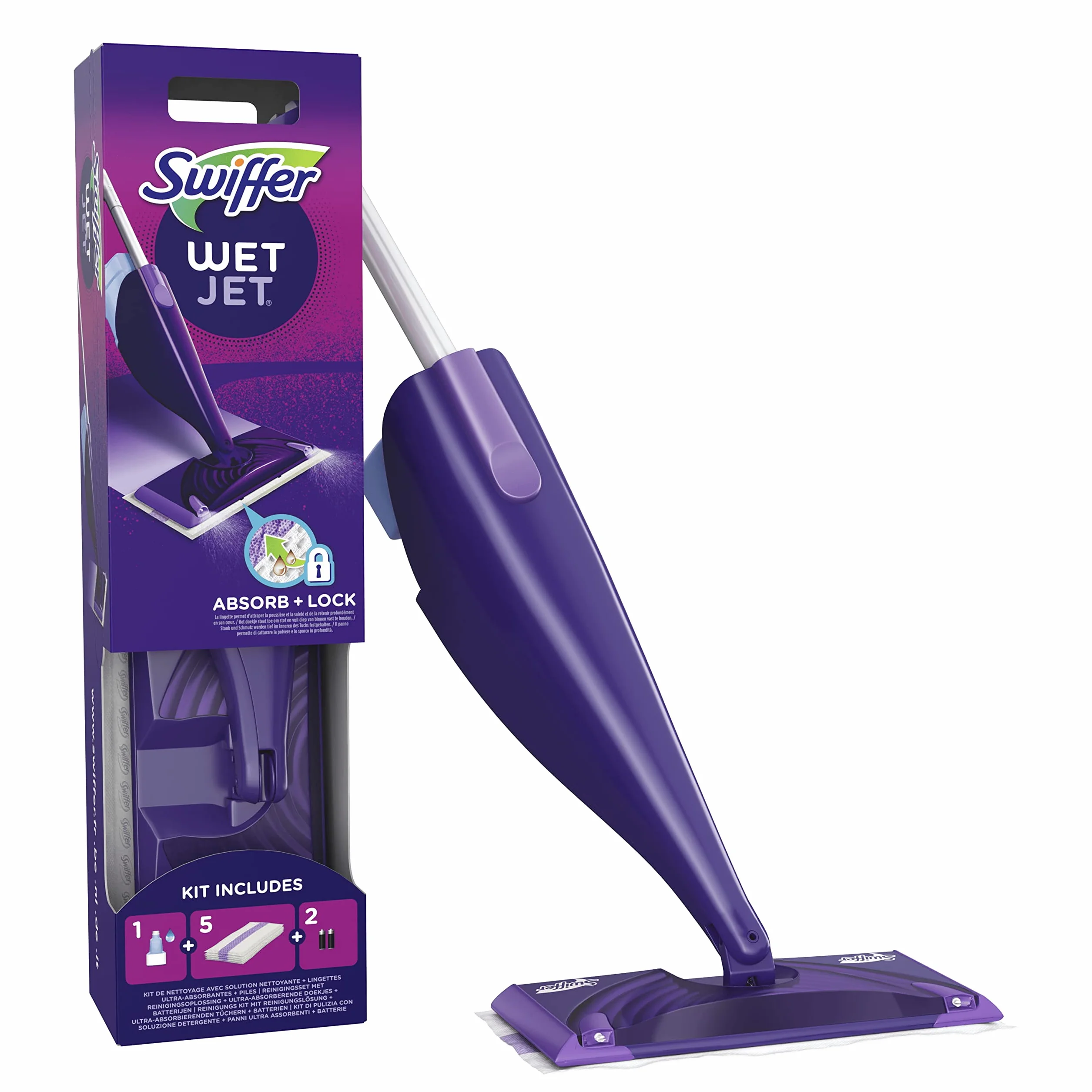 Swiffer WetJet - Spray I Mop All-in-1 - Zestaw Startowy