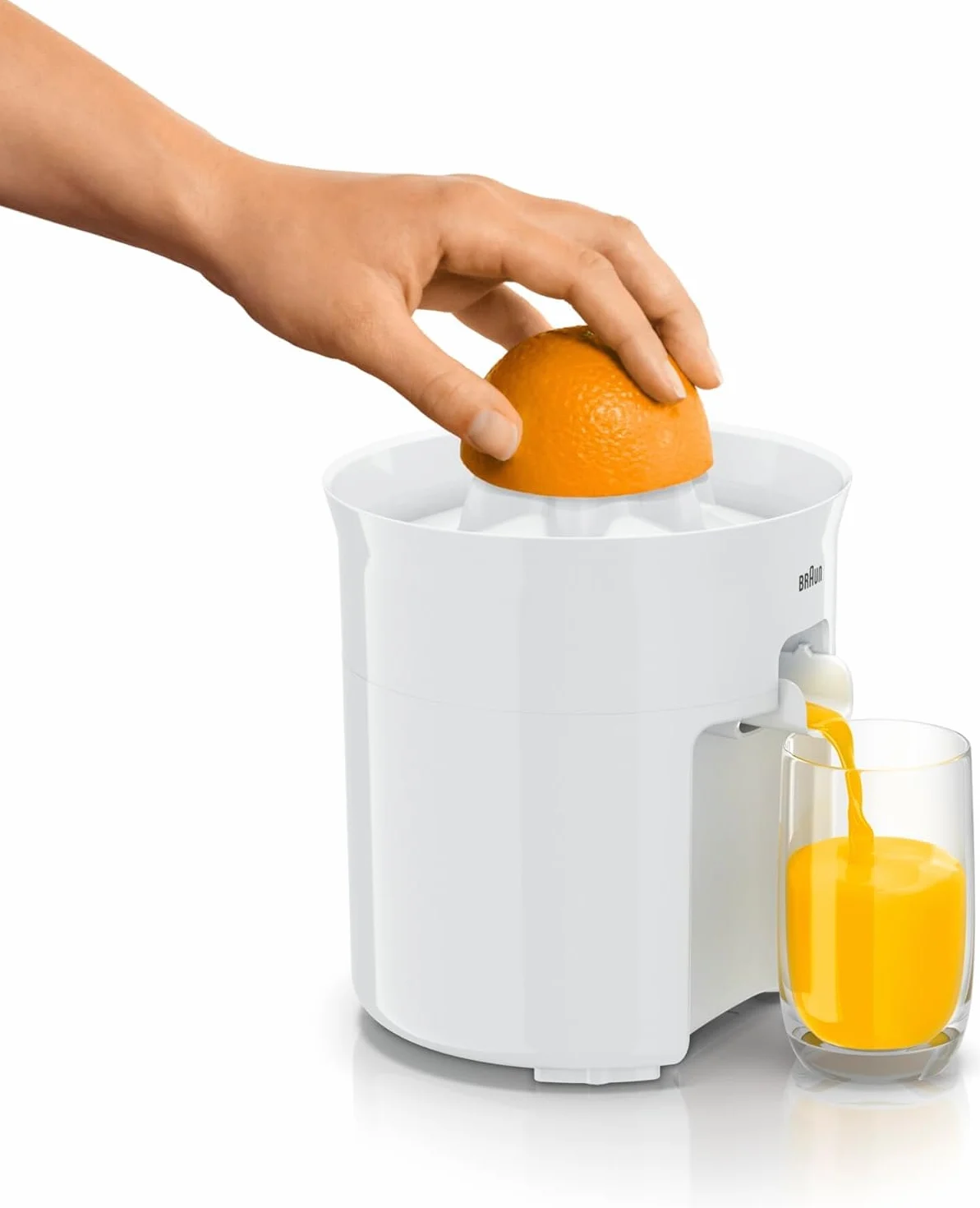 Braun Tribute Collection CJ 3050 wyciskarka do cytrusów (60 W, 0,35 l) biała