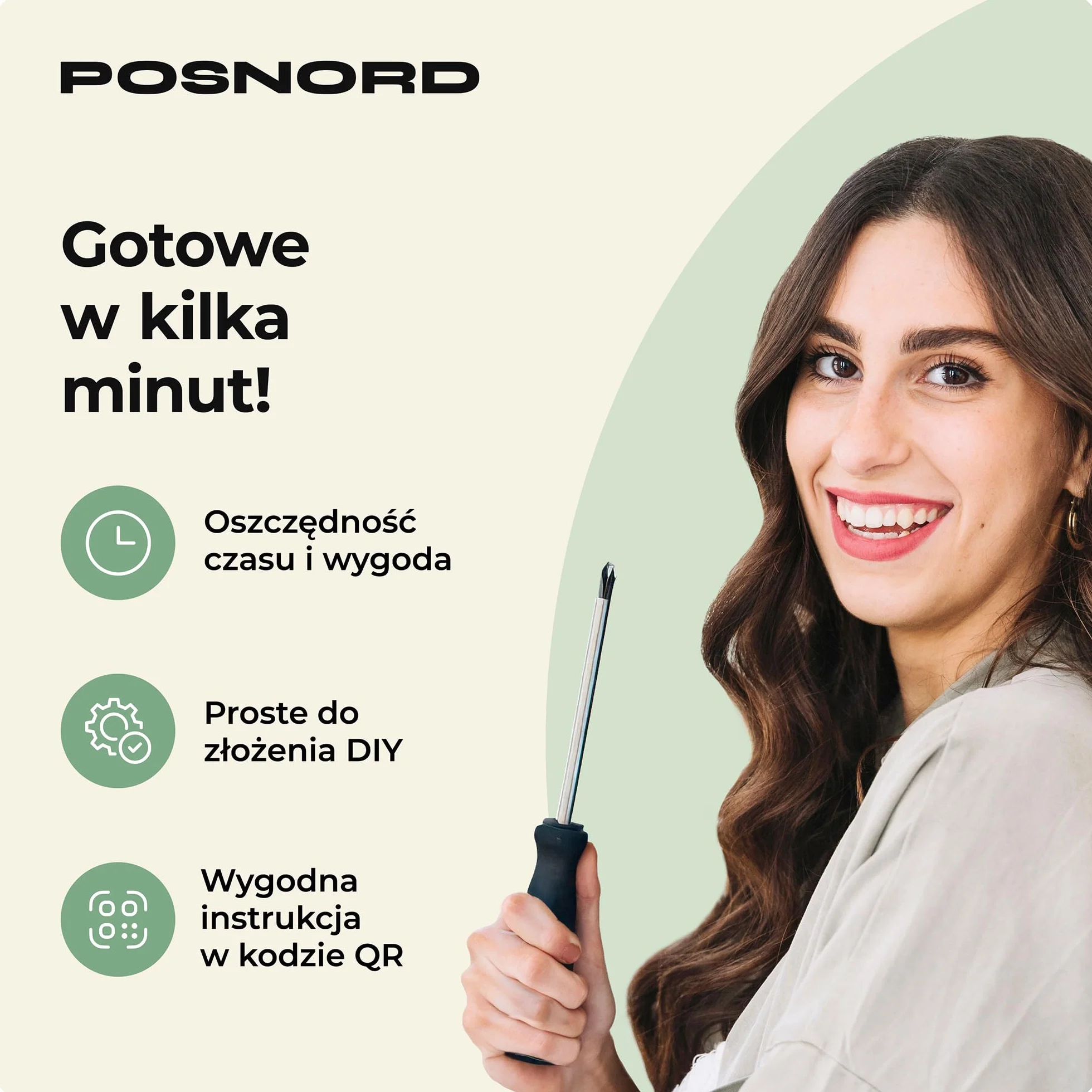 Zestaw 2 Stolików Kawowych do Salonu - Zestaw Stolików Bocznych Wykonanych z MDF, Nogi z Drewna Bukowego - Skandynawski Zestaw Stolików z Lakierowaną Powierzchnią Beżowy