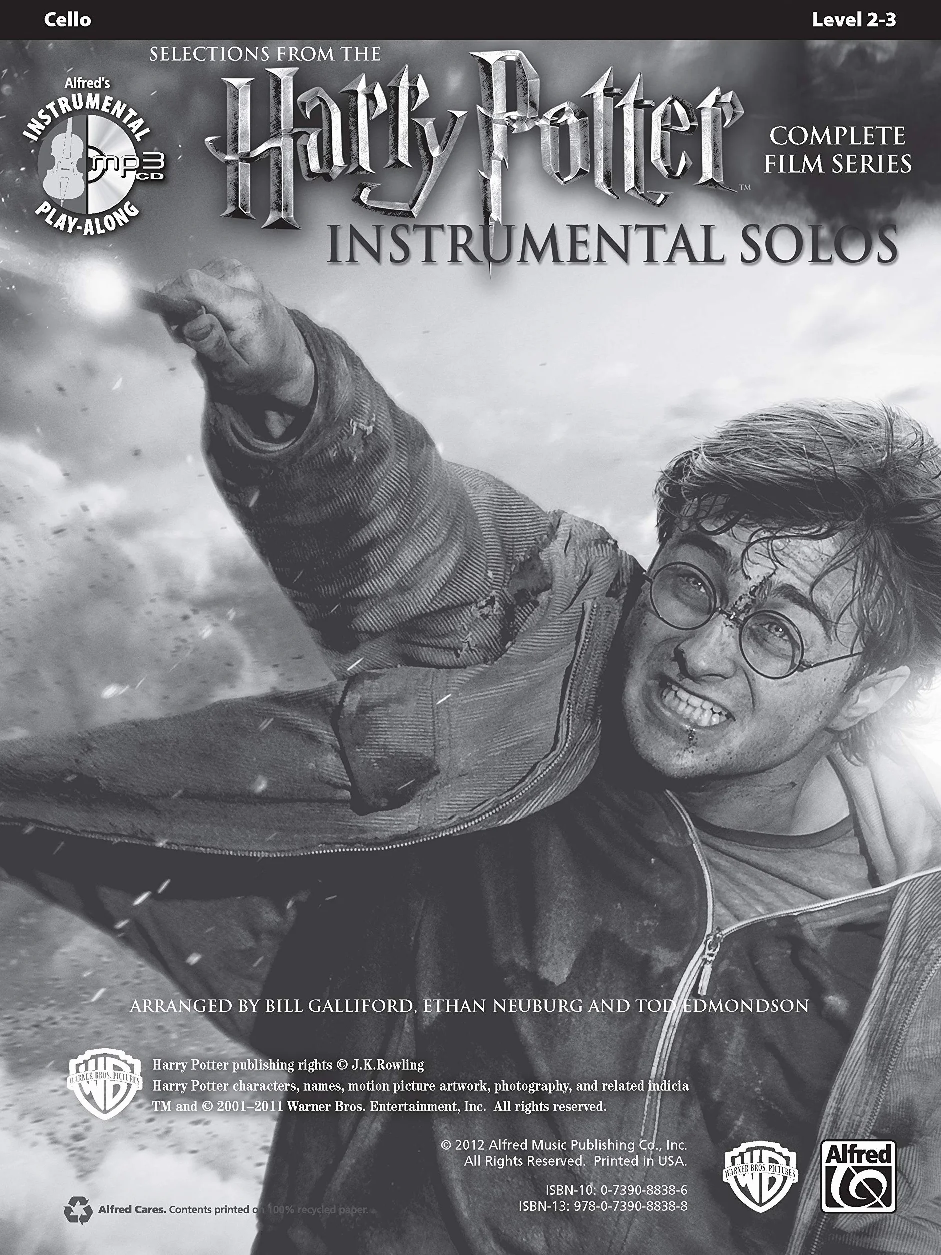 Harry potter instrumental solos - from the complete film series - violoncelle + media online