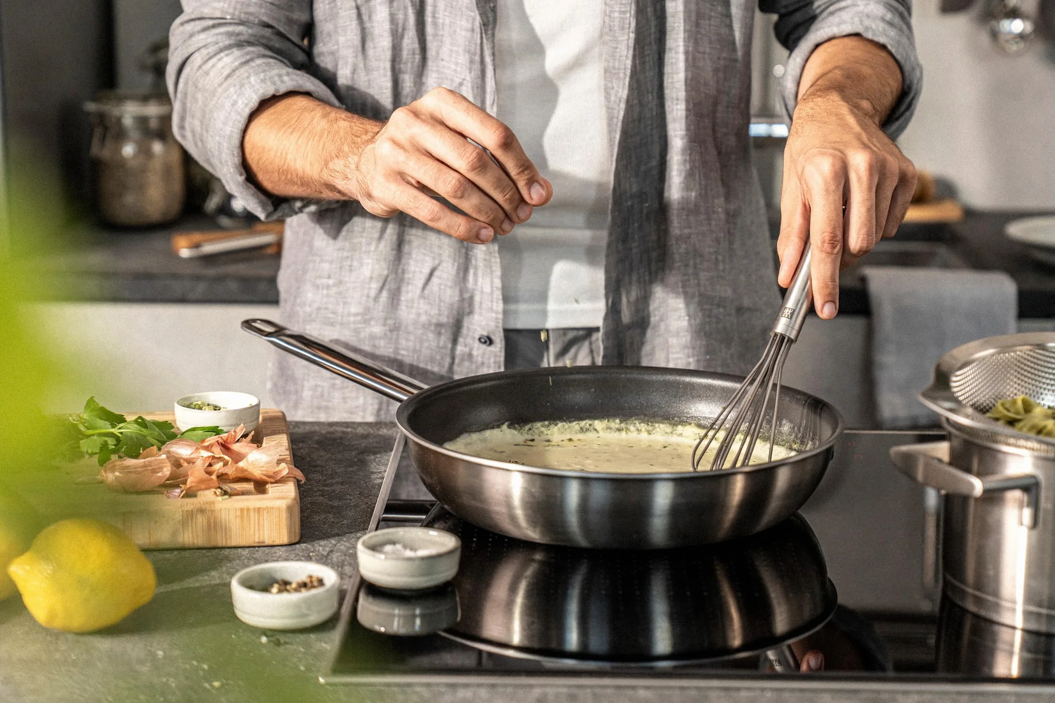 ZWILLING Pro trzepaczka 28 cm stal nierdzewna silikon srebrny
