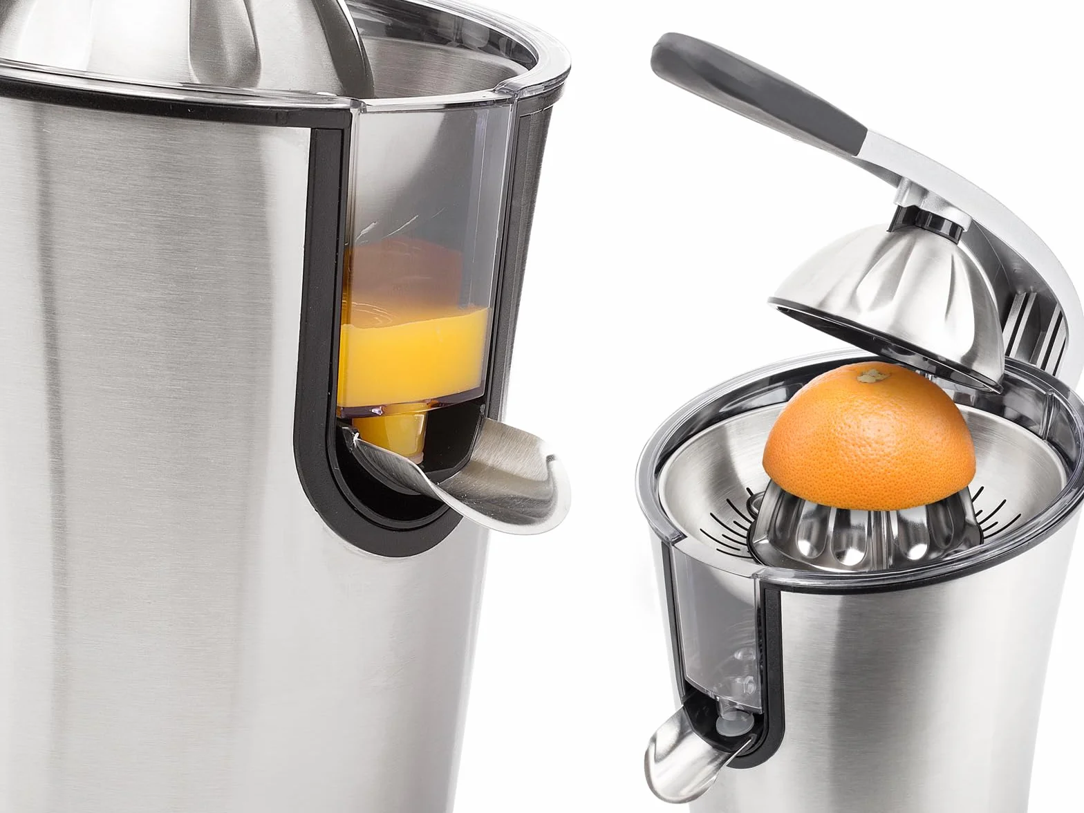 Princess wyciskarka do cytrusów Master Juicer Pro - stożek ze stali nierdzewnej - moc silnika 300 W - 201860