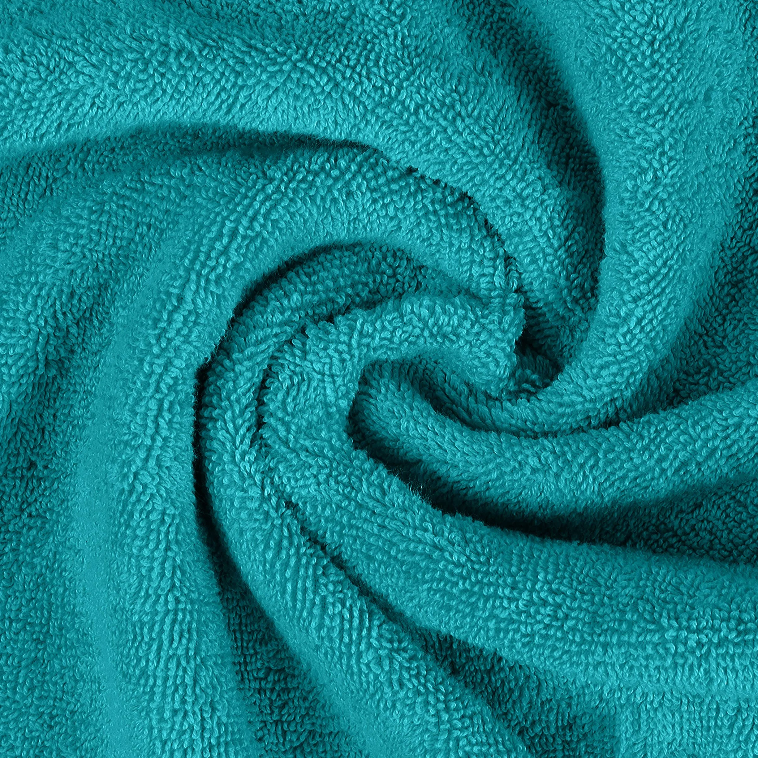 Utopia Towels - ręczniki do rąk - 100% bawełny Ring Spun, bardzo miękkie i wyjątkowo chłonne bardzo duże, grube 41 x 71 cm ręczniki hotelowe, dla gości i spa opakowanie 6 szt. (turkus)