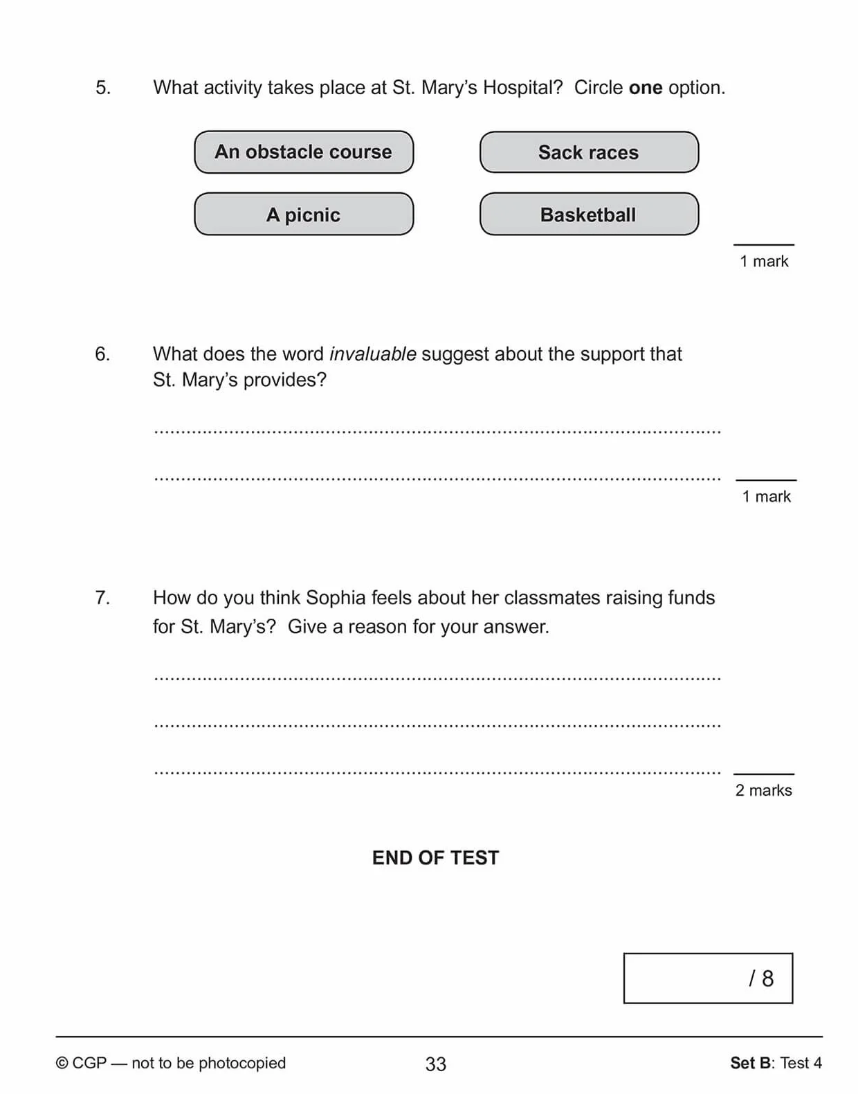 KS2 English SAT Buster 10-Minute Tests: Reading - Book 1 (for the 2027 tests)