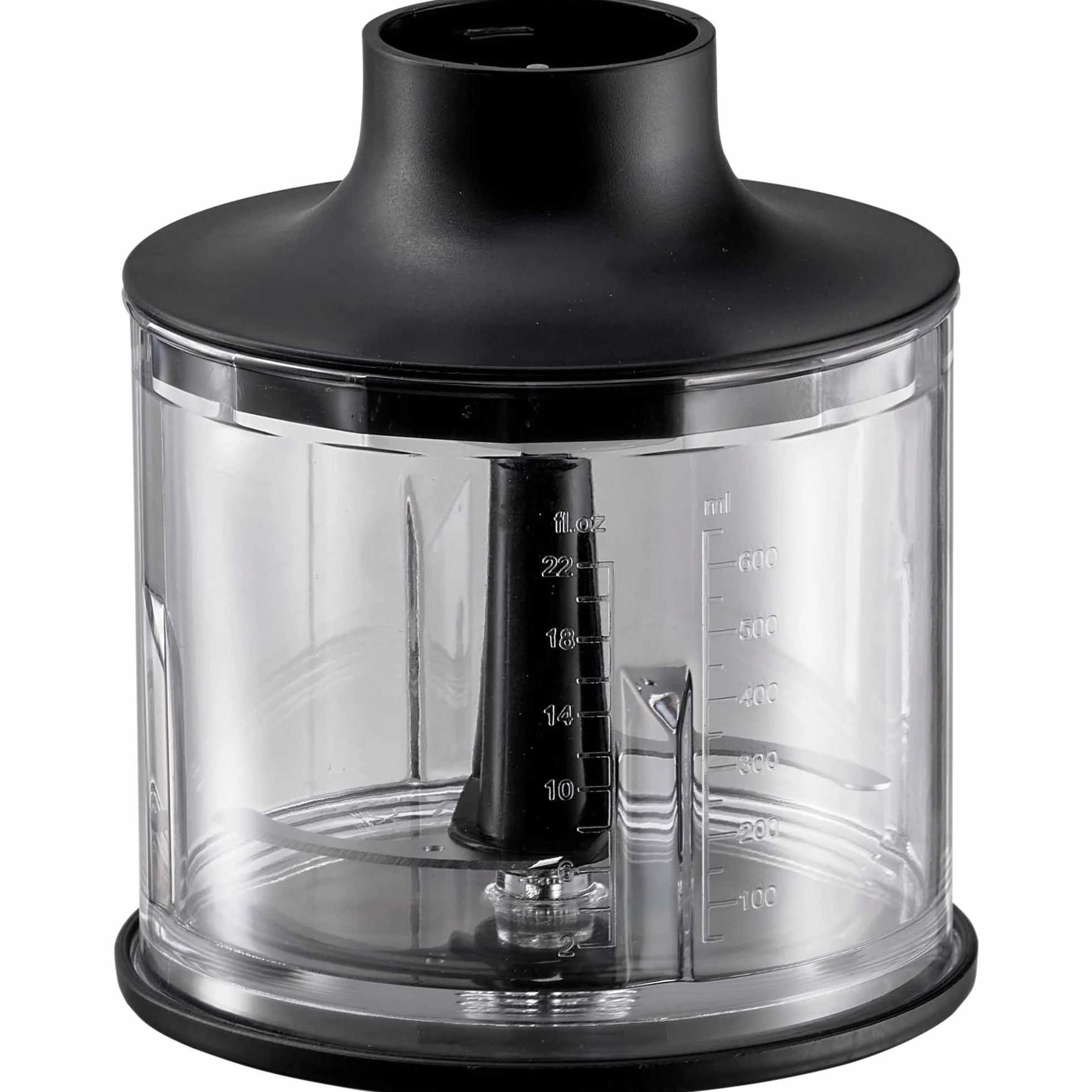 WMF Kult X 5-częściowy zestaw blenderów ręcznych, pałeczka immersyjna, ubijacz, rozdrabniacz, 600 W, magiczna różdżka z pojemnikiem do miksowania 700 ml, stal nierdzewna matowa