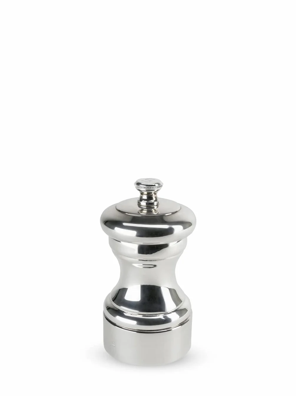 PEUGEOT - Młynek do soli Mignonette 10 cm - stalowy mechanizm mielący - klasyczne ustawienie stopnia mielenia - posrebrzana stal nierdzewna