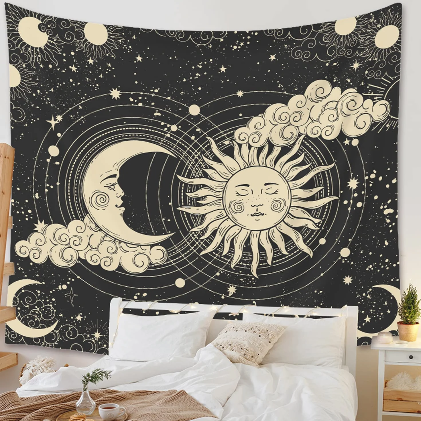 Arawat Tapestry Sun Moon Wall Hanging 180x230cm