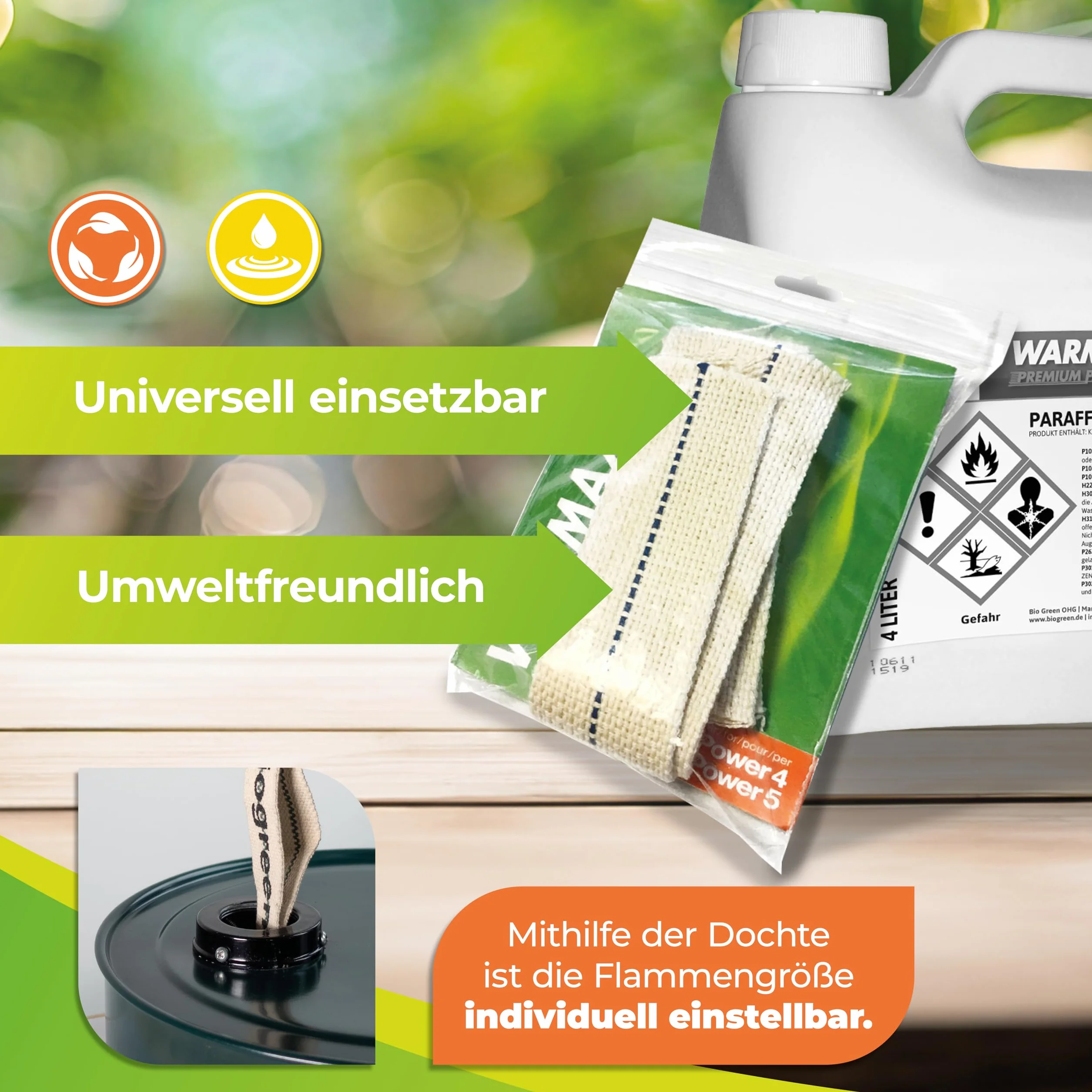 Bio Green wymienny knot do WM-P4/P5, beżowy