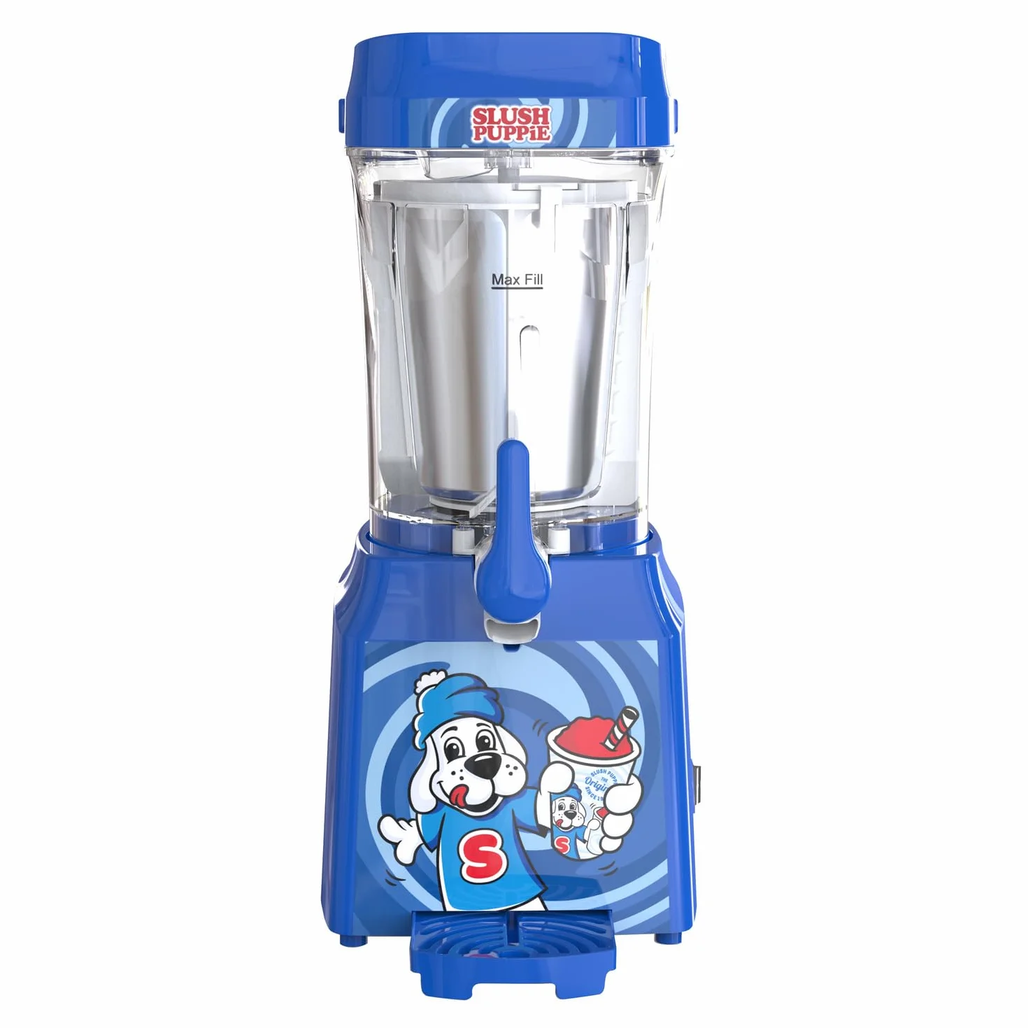 Slush Puppie slushi machine - 1 litr lodowatej zabawy w dobrym stylu, przenośna wytwornica lodu slush, stwórz własny lód slush