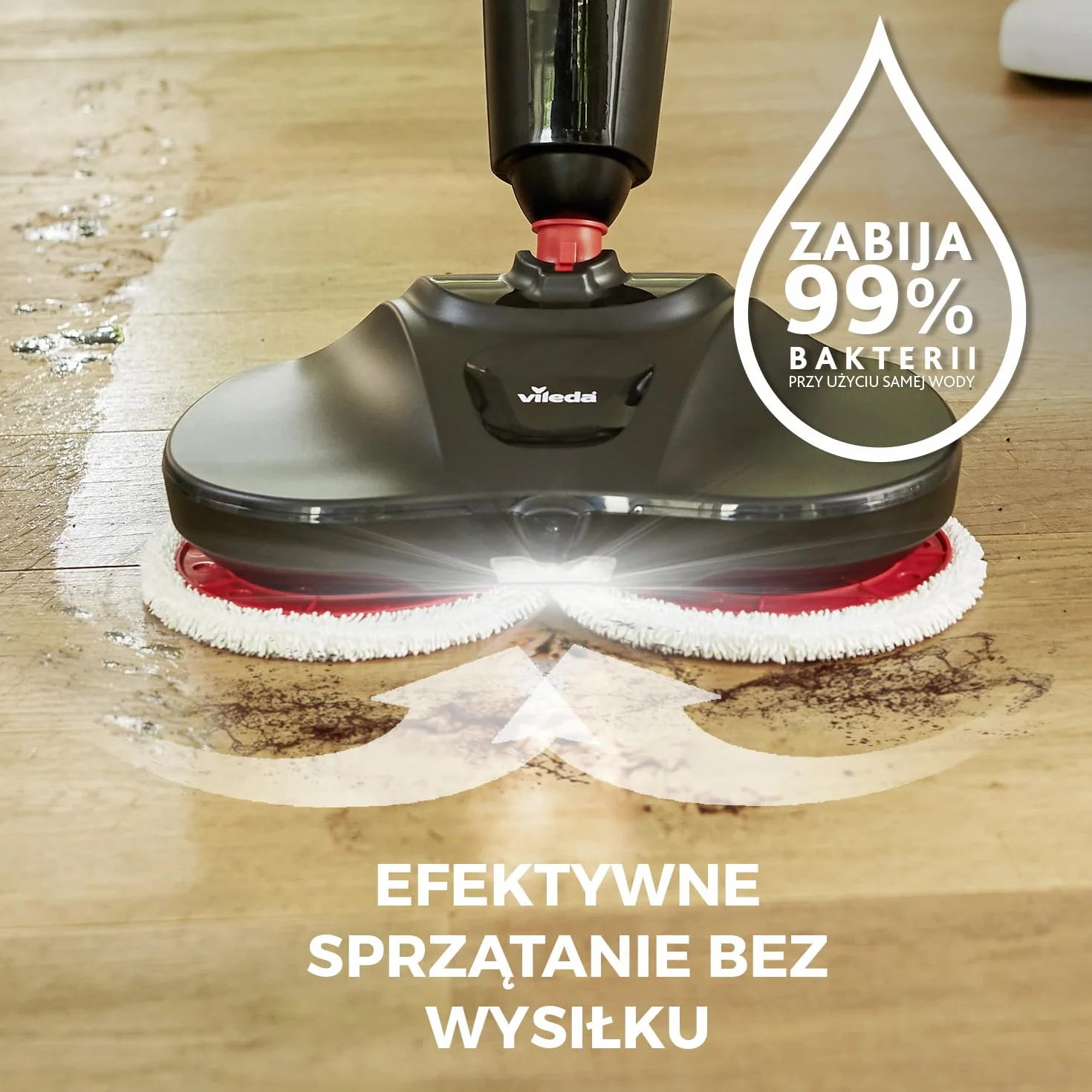 Vileda wkłady do mopa elektrycznego Looper 2 szt.
