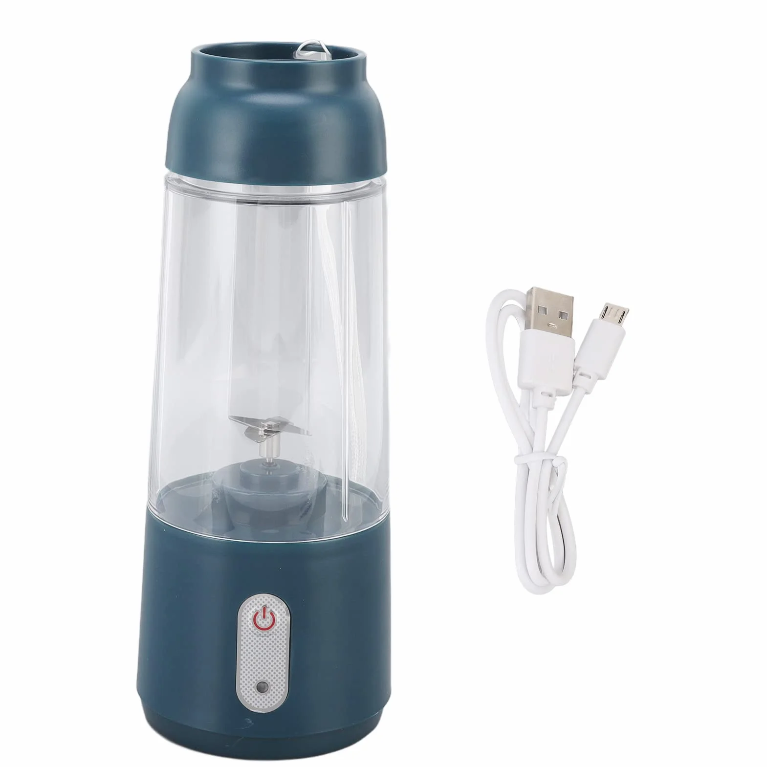 Elektryczny Kubek do Sokowirówki, Mikser do Soków Owocowych USB 300 ML, Mini Przenośny Akumulatorowy Kubek do Sokowirówki Ice Travel Blender Mixer Machine Z