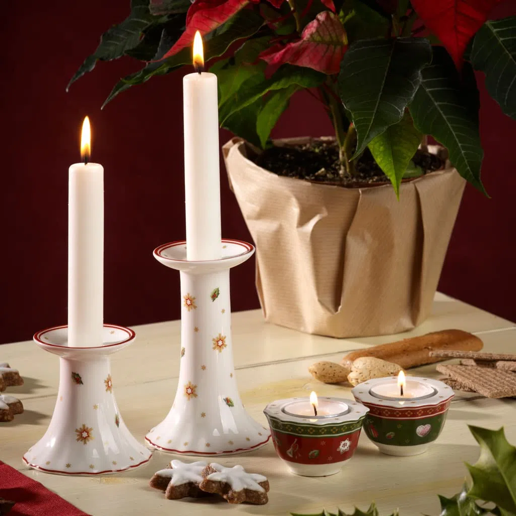 Villeroy & Boch Toy'S Delight Świecznik na Podgrzewacze, Czerwony, S