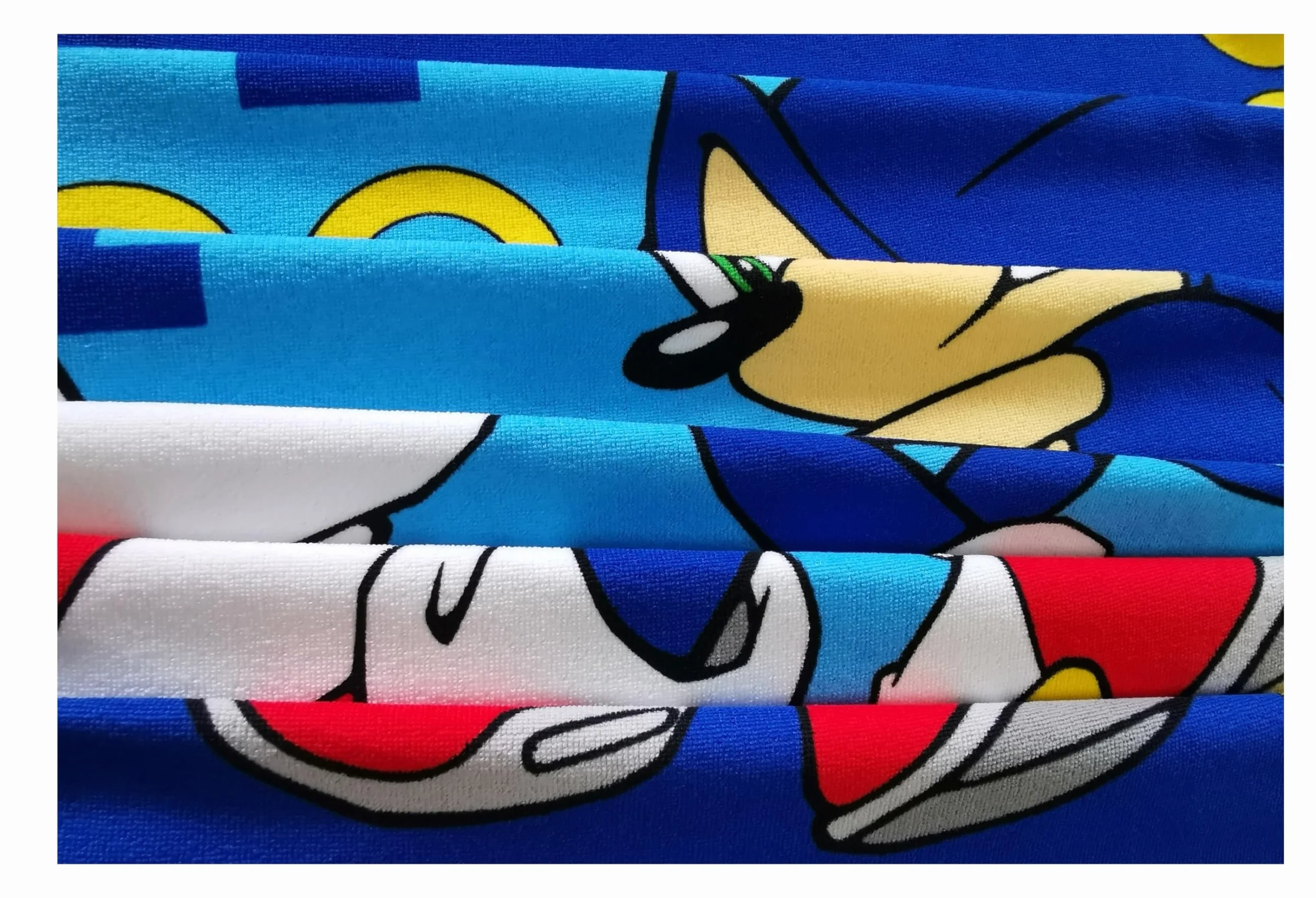 Theonoi Ręcznik dla Dzieci do Sauny, Plaży, Kąpieli 70 x 140 cm Prezent dla Chłopców Mikrofibra (Sonic)