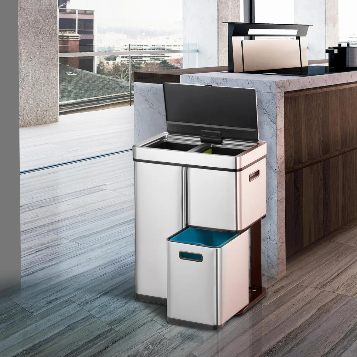 EKO Mirage Plus czujnik Recycler 30+15+15 litrów matowa stal szlachetna
