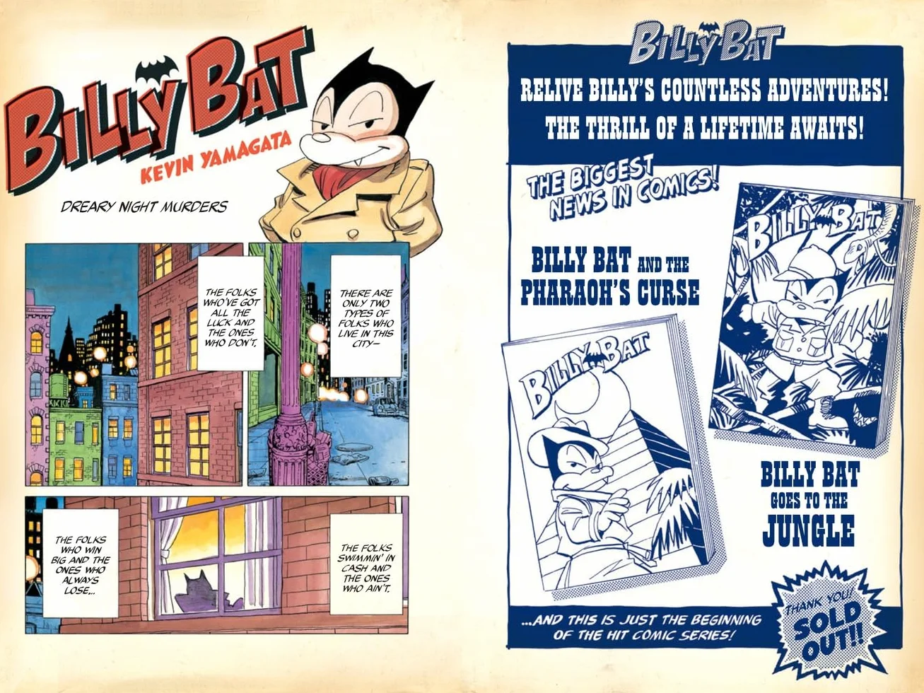 Billy Bat Volume 1: Volume 1