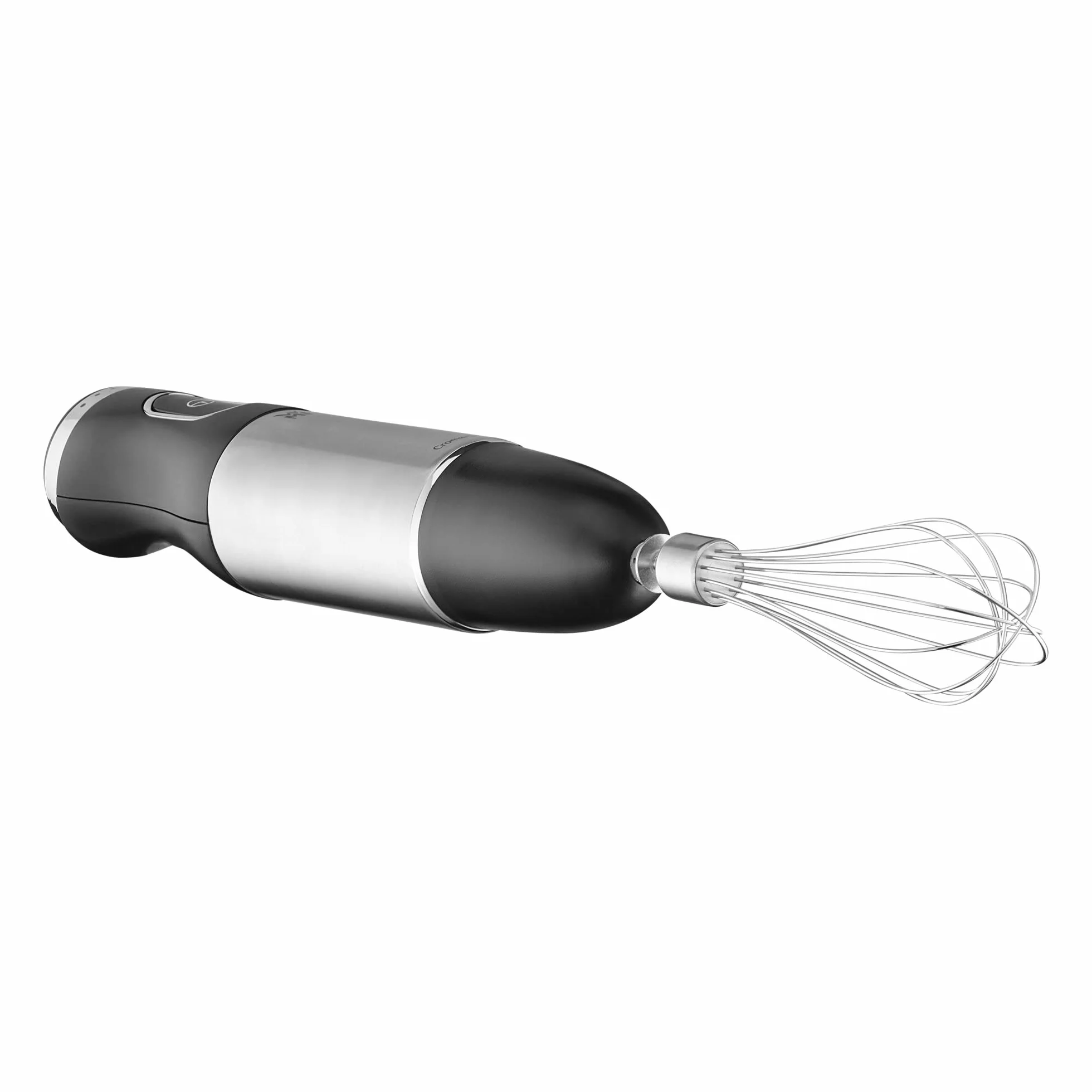 WMF Kult X 5-częściowy zestaw blenderów ręcznych, pałeczka immersyjna, ubijacz, rozdrabniacz, 600 W, magiczna różdżka z pojemnikiem do miksowania 700 ml, stal nierdzewna matowa