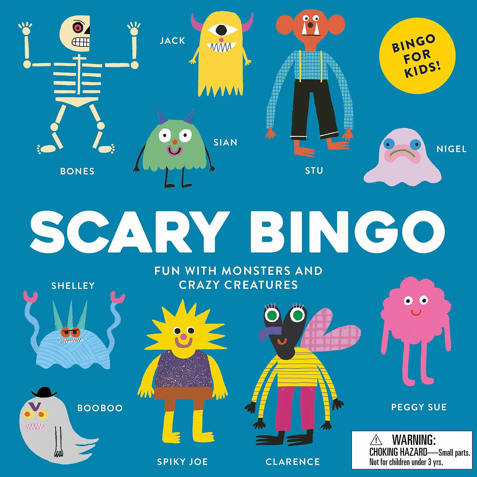 Scary Bingo /anglais: Fun with Monsters and Crazy Creatures