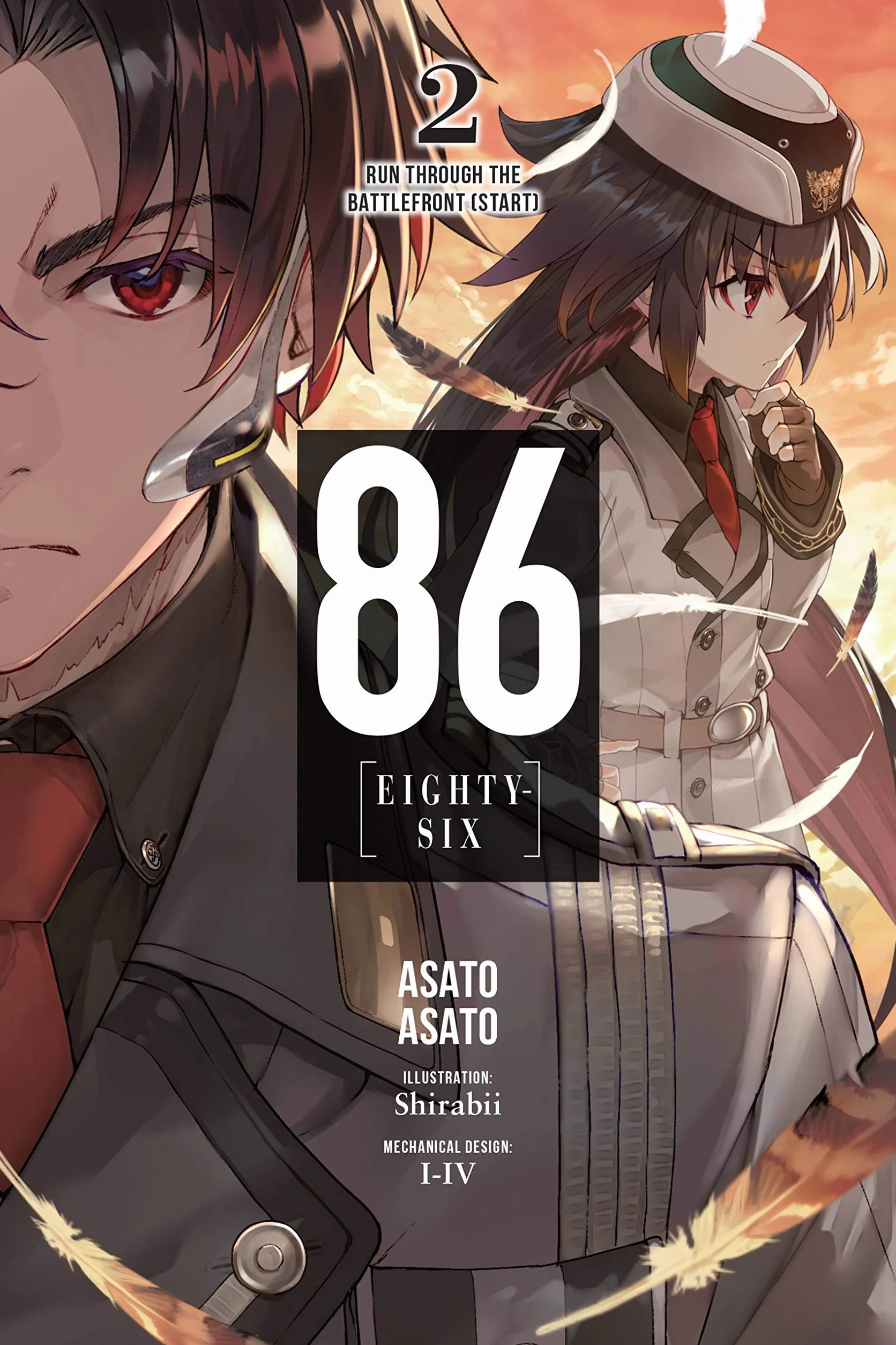 86--Eighty-Six, Vol. 2 (Light Novel): Run Through the Battlefront (Start) Volume 2