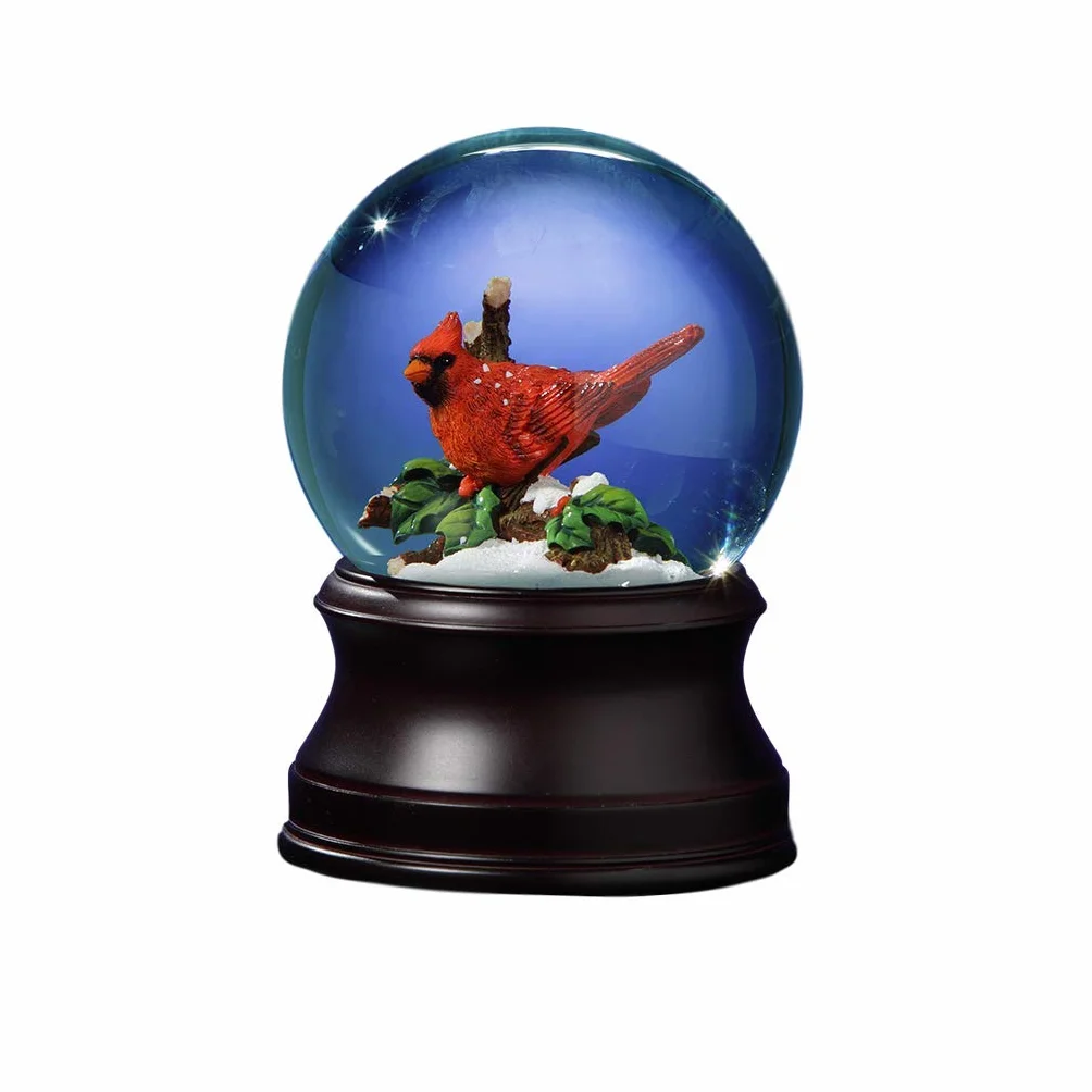 SFMB Holiday Cardinal Snow Globe