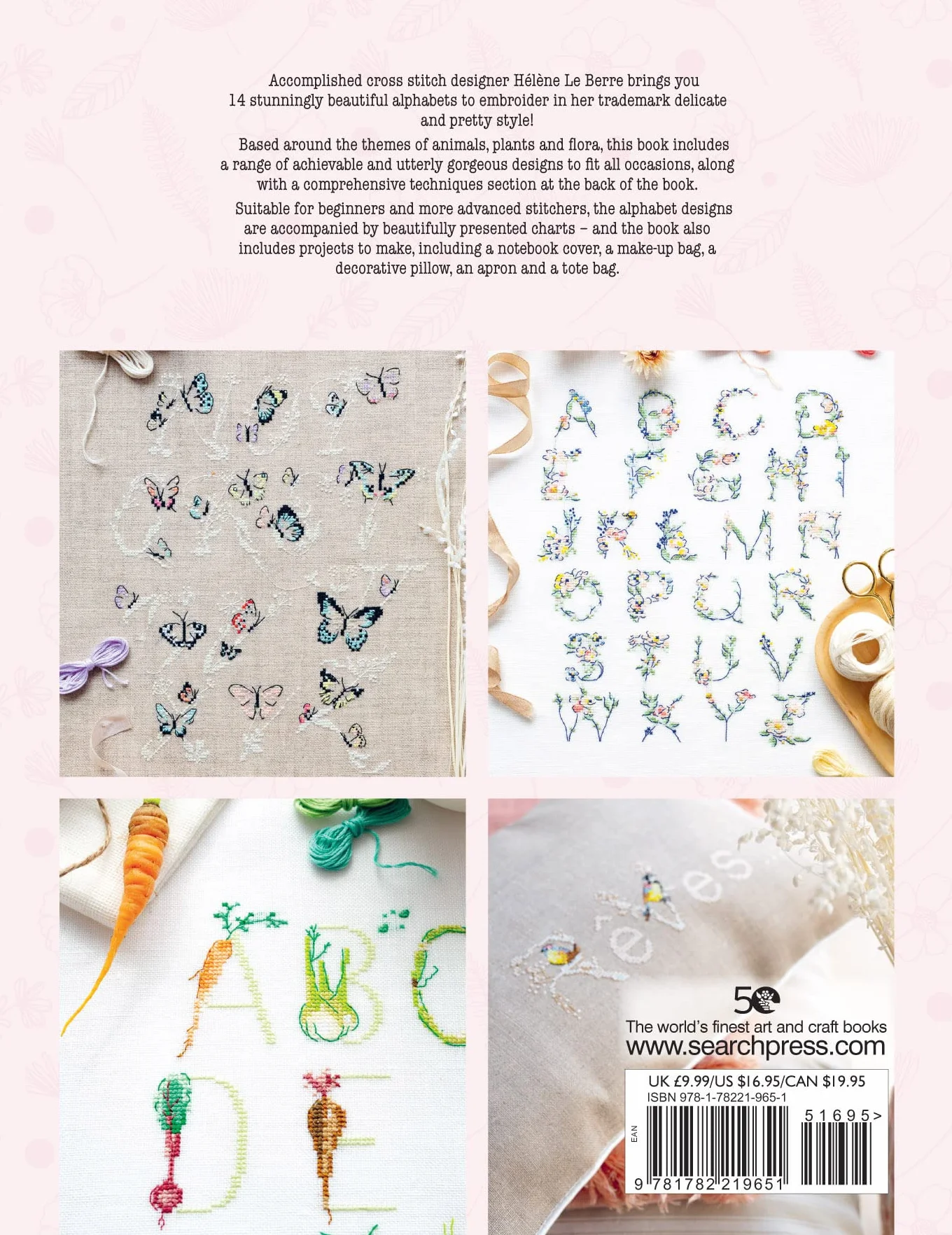 Cross Stitch Alphabets: 14 Beautiful Designs Inspired by the Natural World