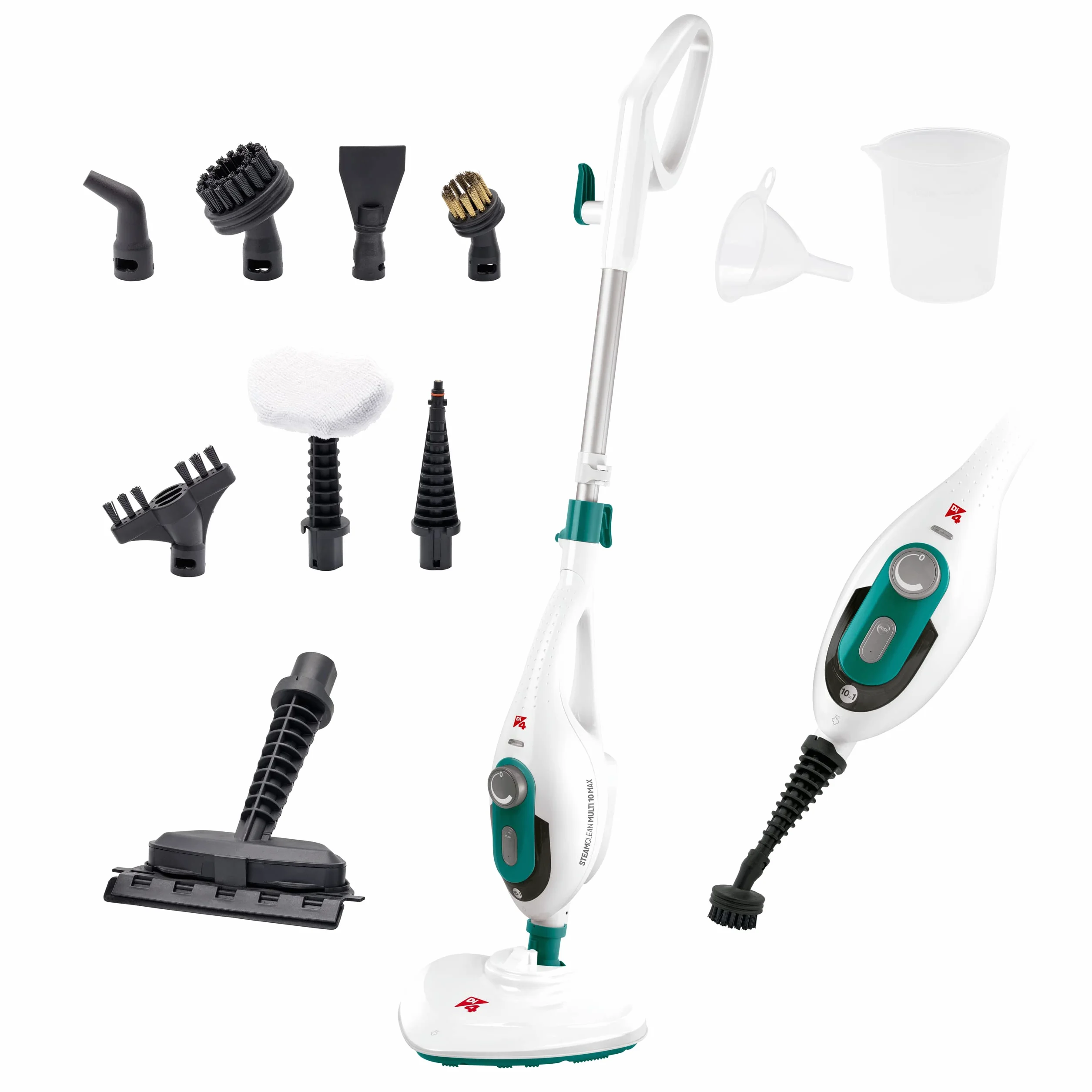 Di4 Multi10 Max Mop Parowy, Biały/Czarny, 380 ml