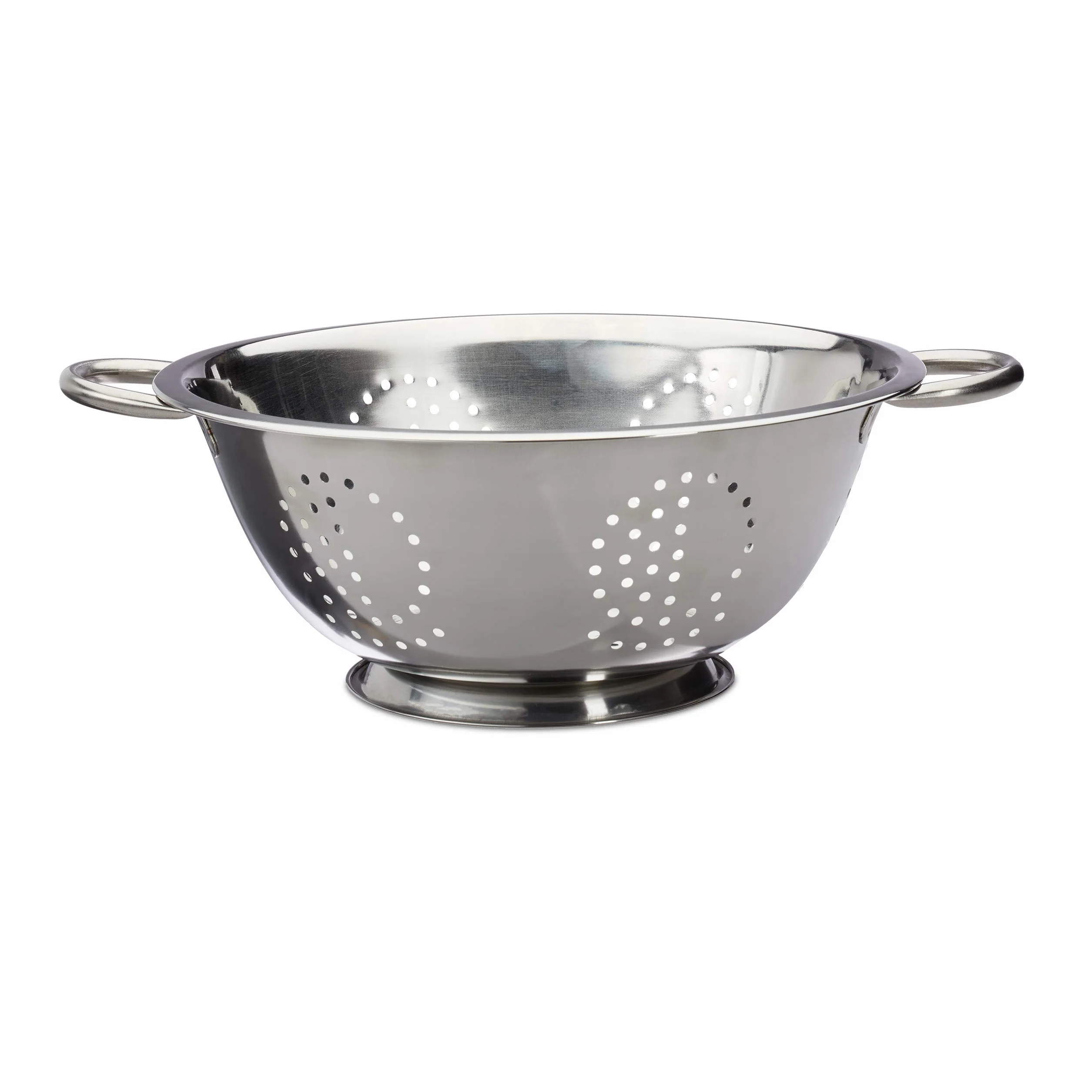 Relaxdays Sitko kuchenne ze stali nierdzewnej, cedzak, średnica 28 cm, srebrny