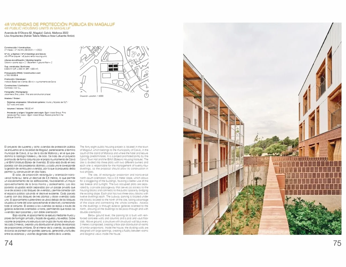 Wooden Life: Madera Técnica en Vivienda Colectiva en España