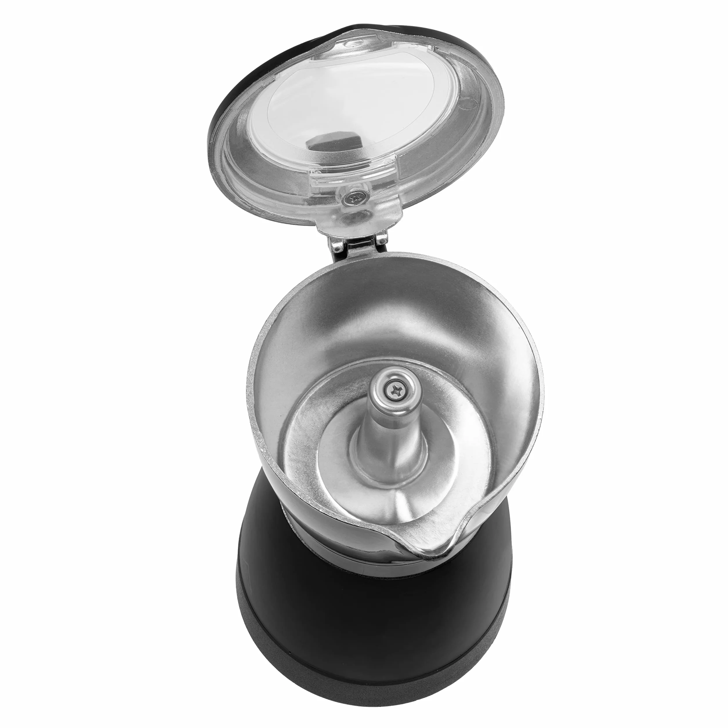 Camry CR4415B Kawiarka Elektryczna Moka 300ml 6 Filiżanek, Obrotowa Podstawa 360°, Aluminium, Automatyczne Wyłączanie, Bezpieczeństwo Termiczne