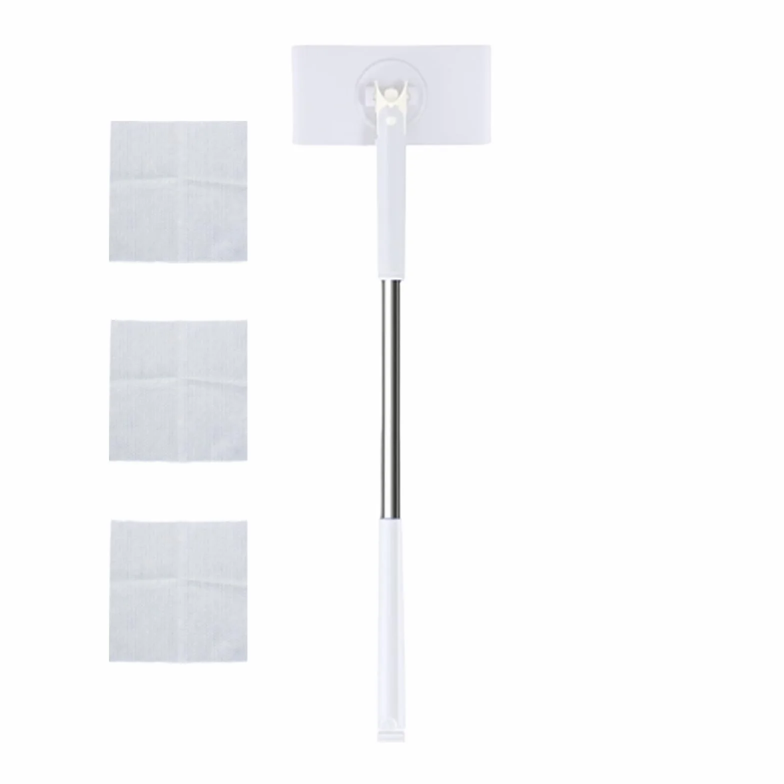 Mop do mopa, mini mop do małych pomieszczeń, długość 70 cm, kompatybilne ściereczki z mikrofibry, do domu, sprzątania, łazienki, kuchni, domu