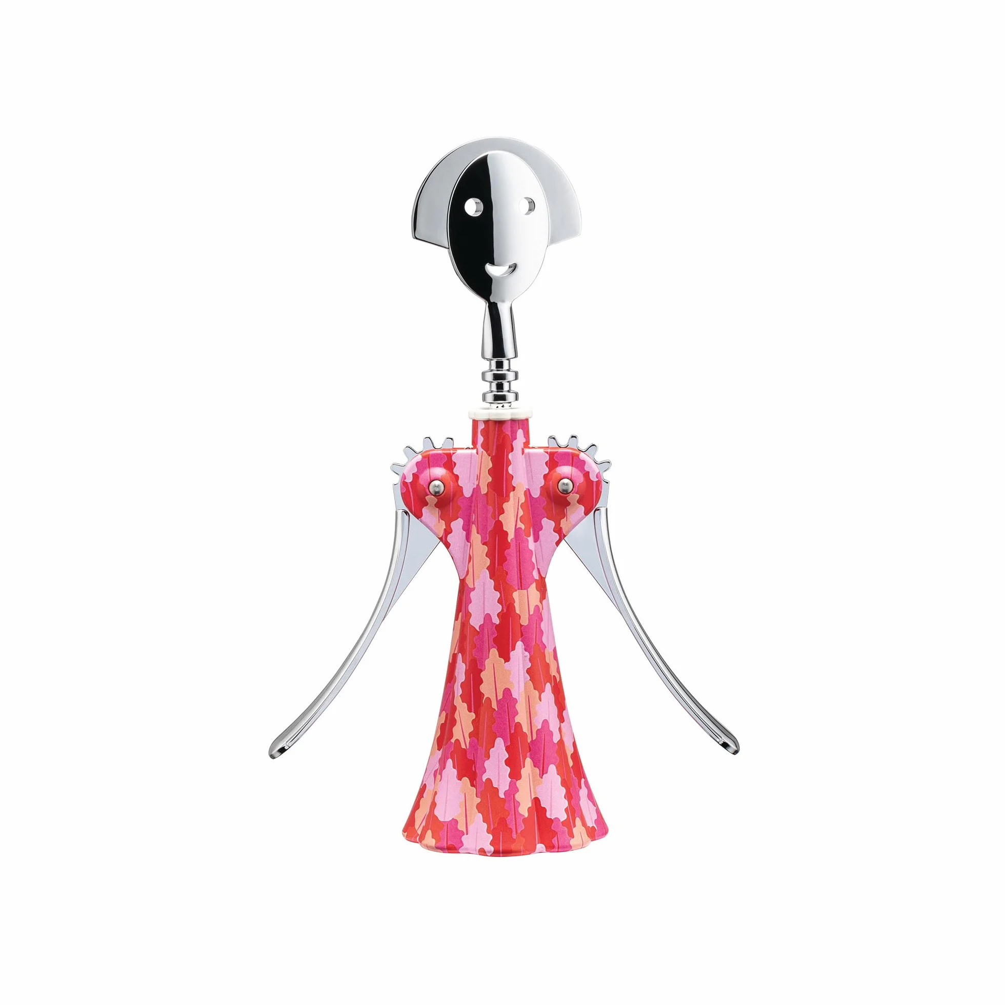 Alessi Anna G Arborea AM01A 7 - Korkociąg Design, AlkiPaper® i chromowany zamak, wielokolorowy