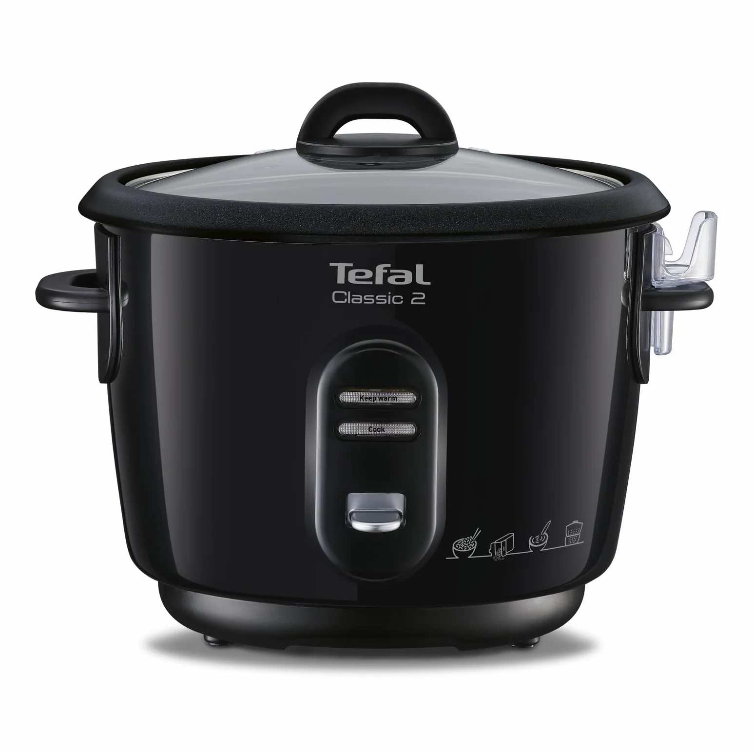 Tefal RK102811 Classic Ryżowar pojemność 3 l, zestaw akcesoriów, czarny