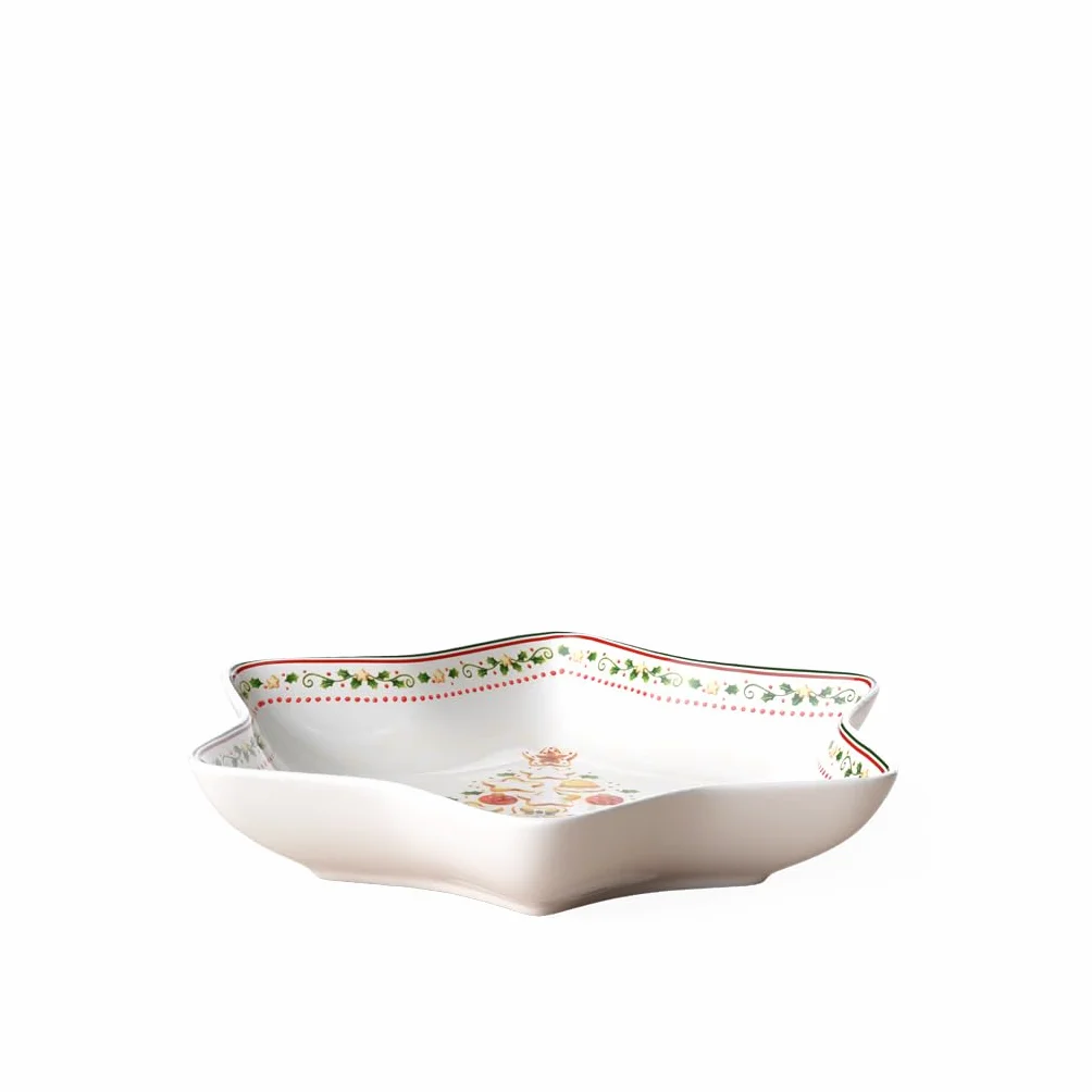 Villeroy & Boch Winter Bakery Delight Miska, Wielokolorowy, Ø 24.5 cm