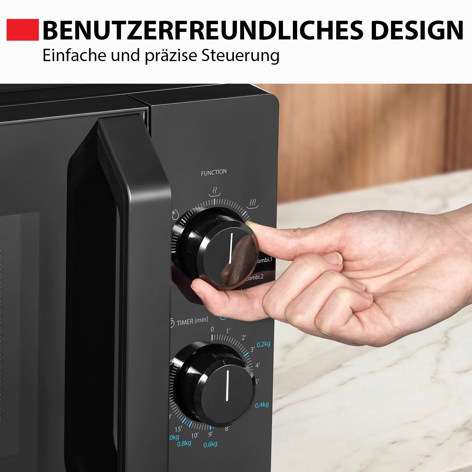 Toshiba MW2-MG20PE(BK) kuchenka mikrofalowa 700 W z chrupiącym grillem i funkcją gotowania kombi, 5 poziomów mocy, moc grillowania 1000 W, czarna