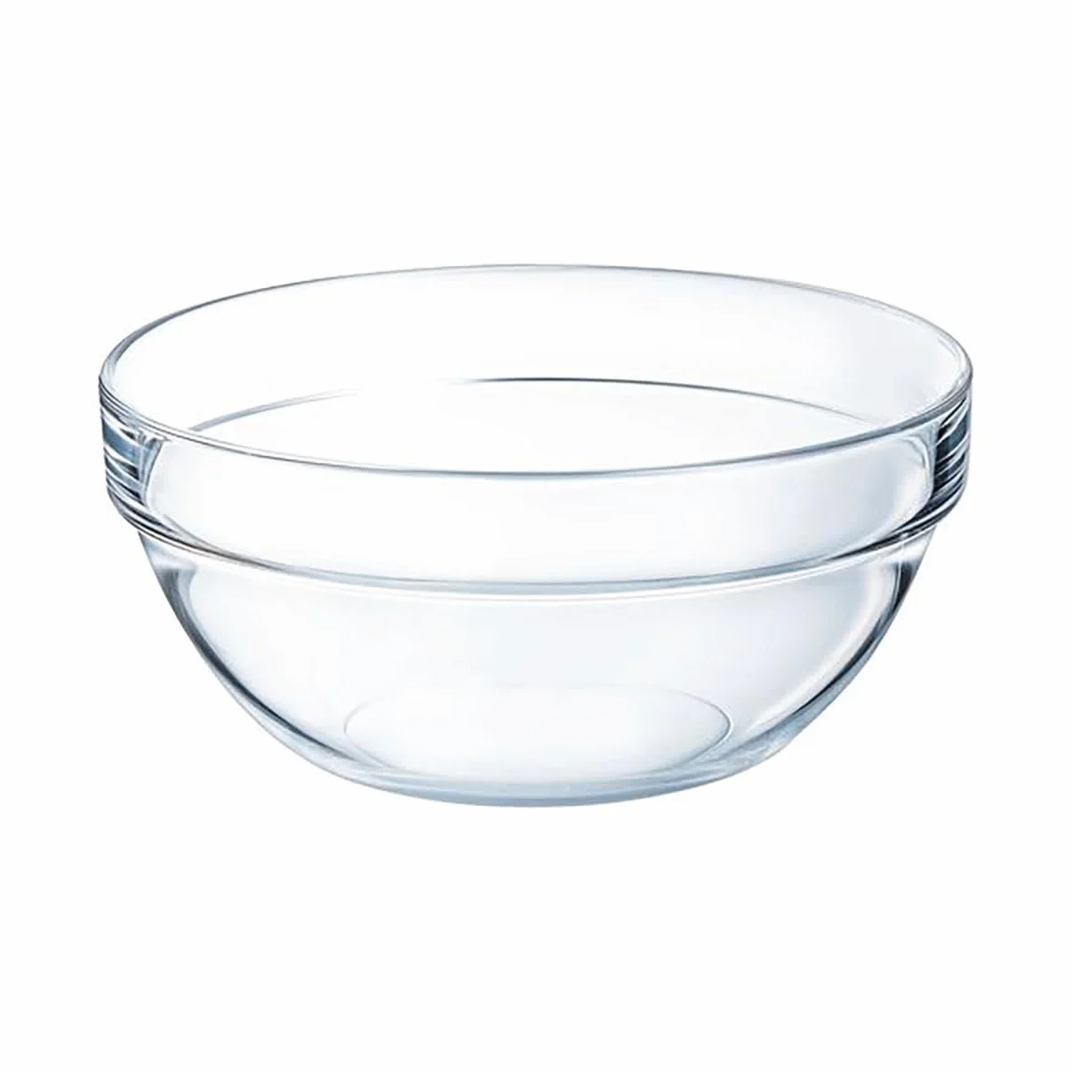 Arcoroc ARC 10022 Empilable miska, miska do układania w stos, 20 cm, 1,8 litra, szklana, przezroczysta, 1 sztuka