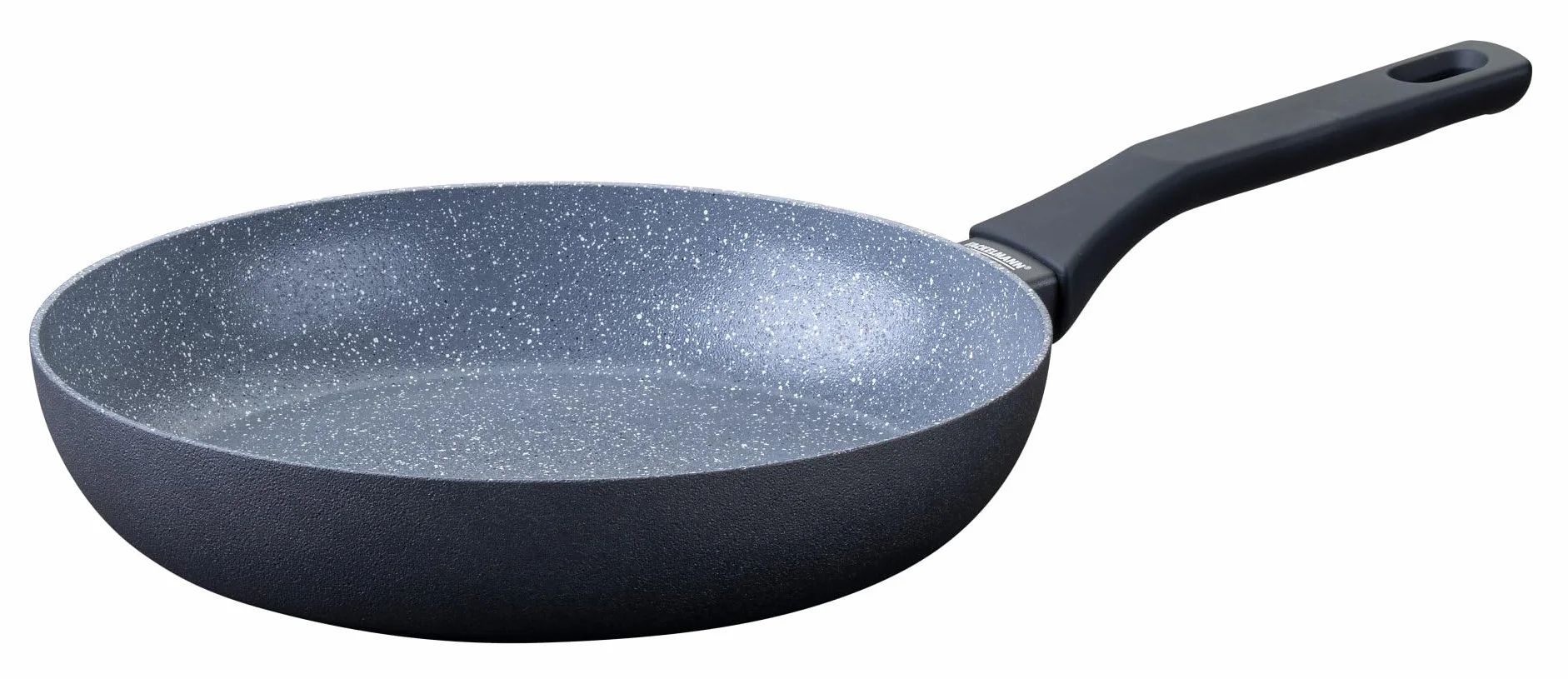Fackelmann Patelnia Cosmo – średnica 28 cm z tłoczonego aluminium, powłoka ceramiczna Excilon bez użycia PFAS, uchwyt Soft-Touch, czyszczenie ręczne