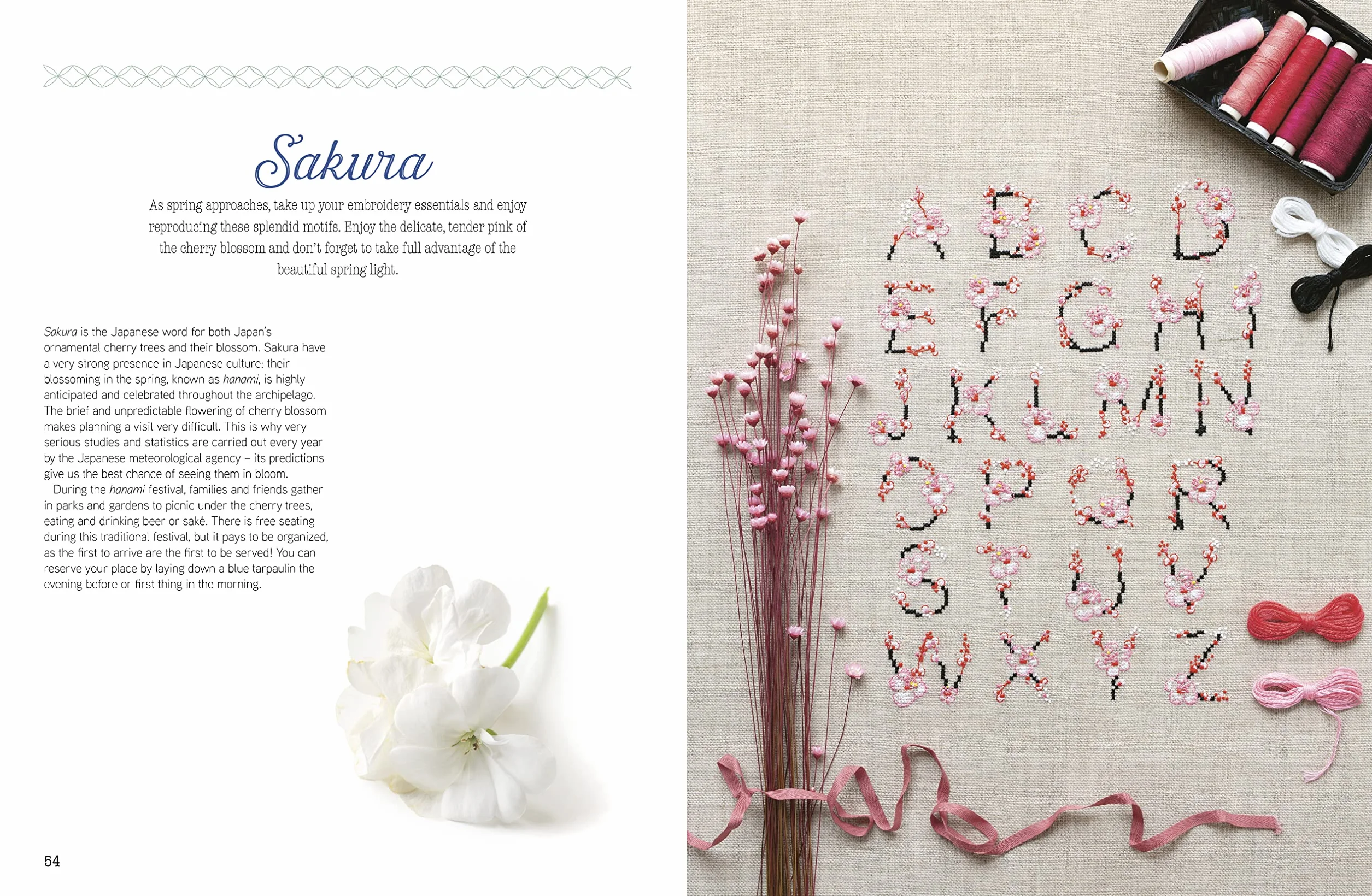 Cross Stitch Alphabets: 14 Beautiful Designs Inspired by the Natural World