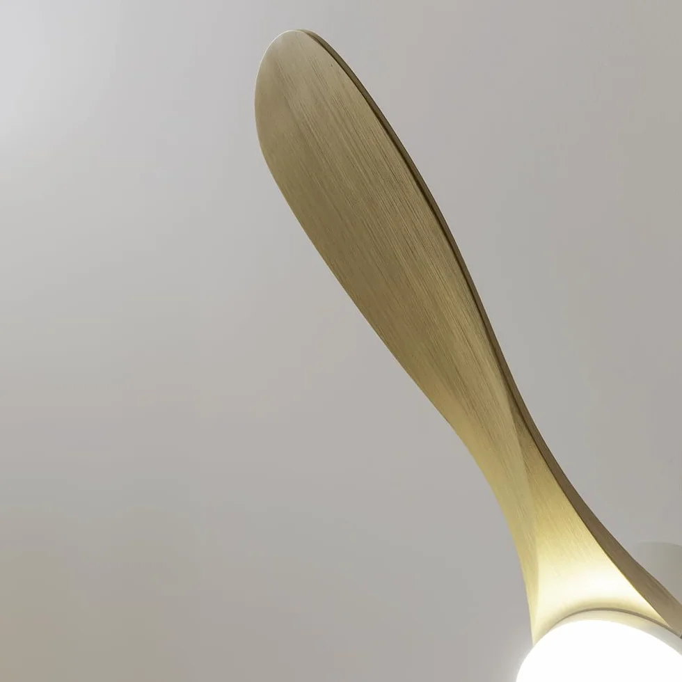 Cecotec Wentylator sufitowy EnergySilence Aero 5290 Golden pro 40 W z silnikiem 48 ”DC ze światłem LED 3 dostępnych kolorów