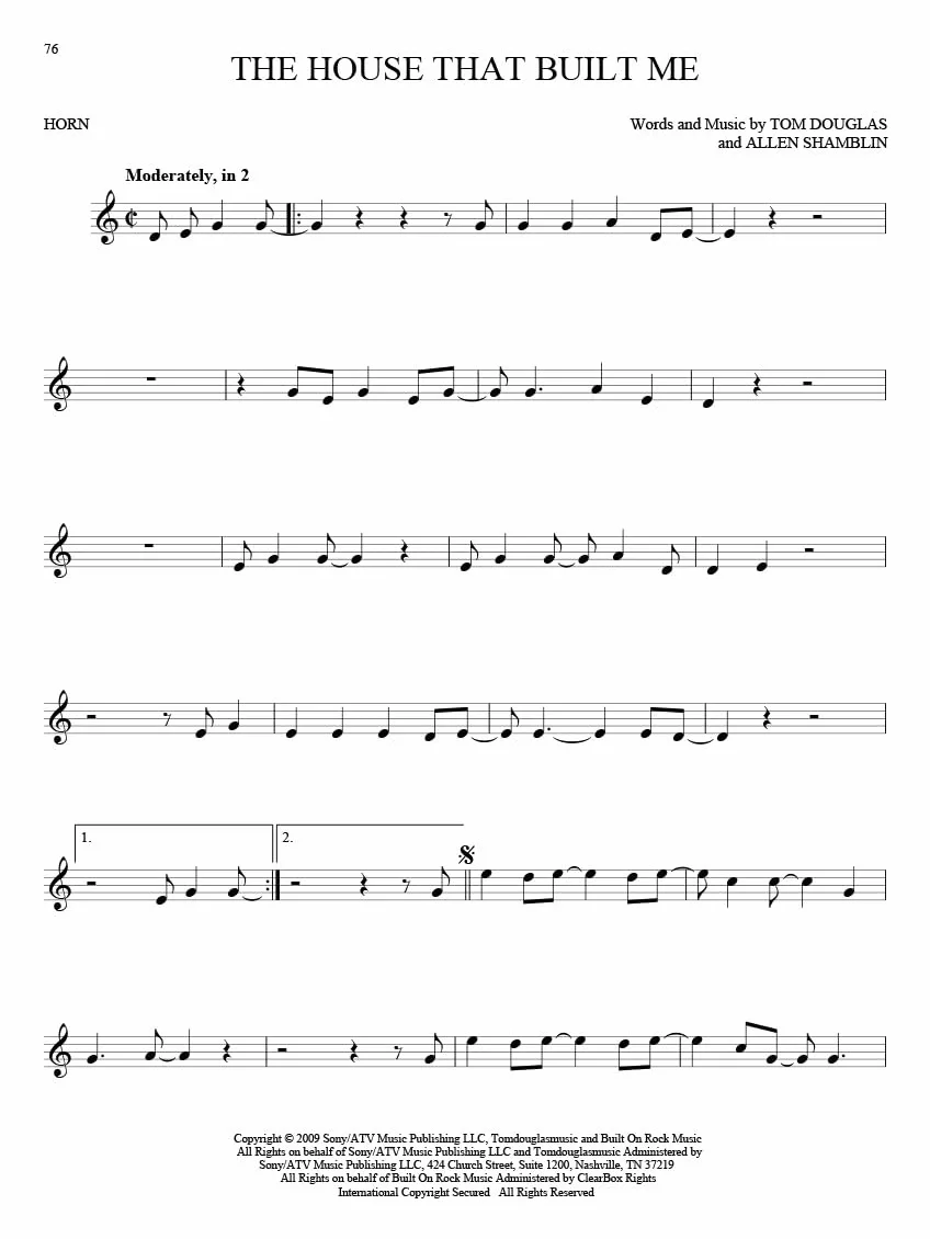 101 hit songs - for french horn - cor d'harmonie: For Horn