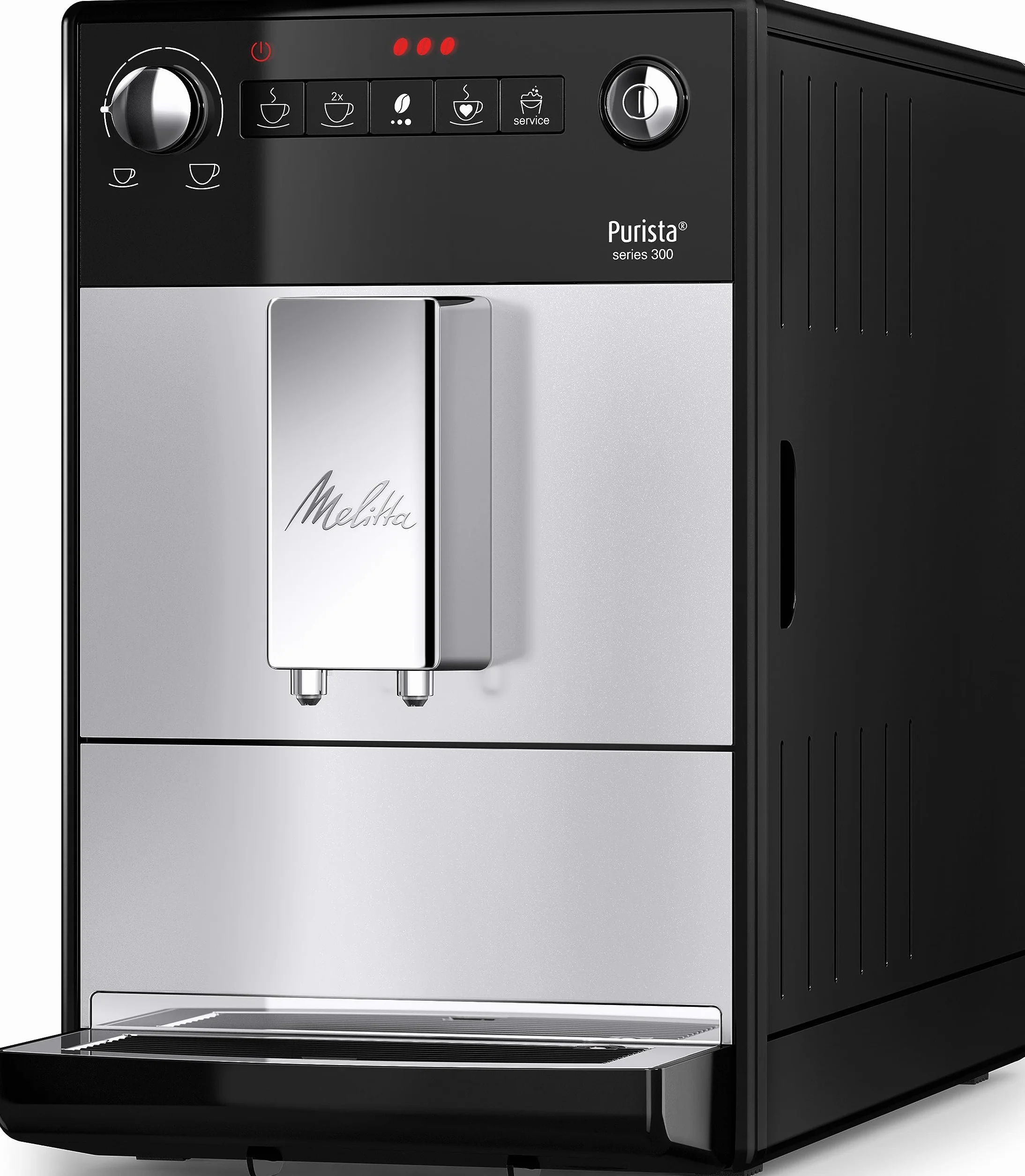 Melitta Purista Automatyczny Ekspres do Kawy, Srebrny, 1400W 220V