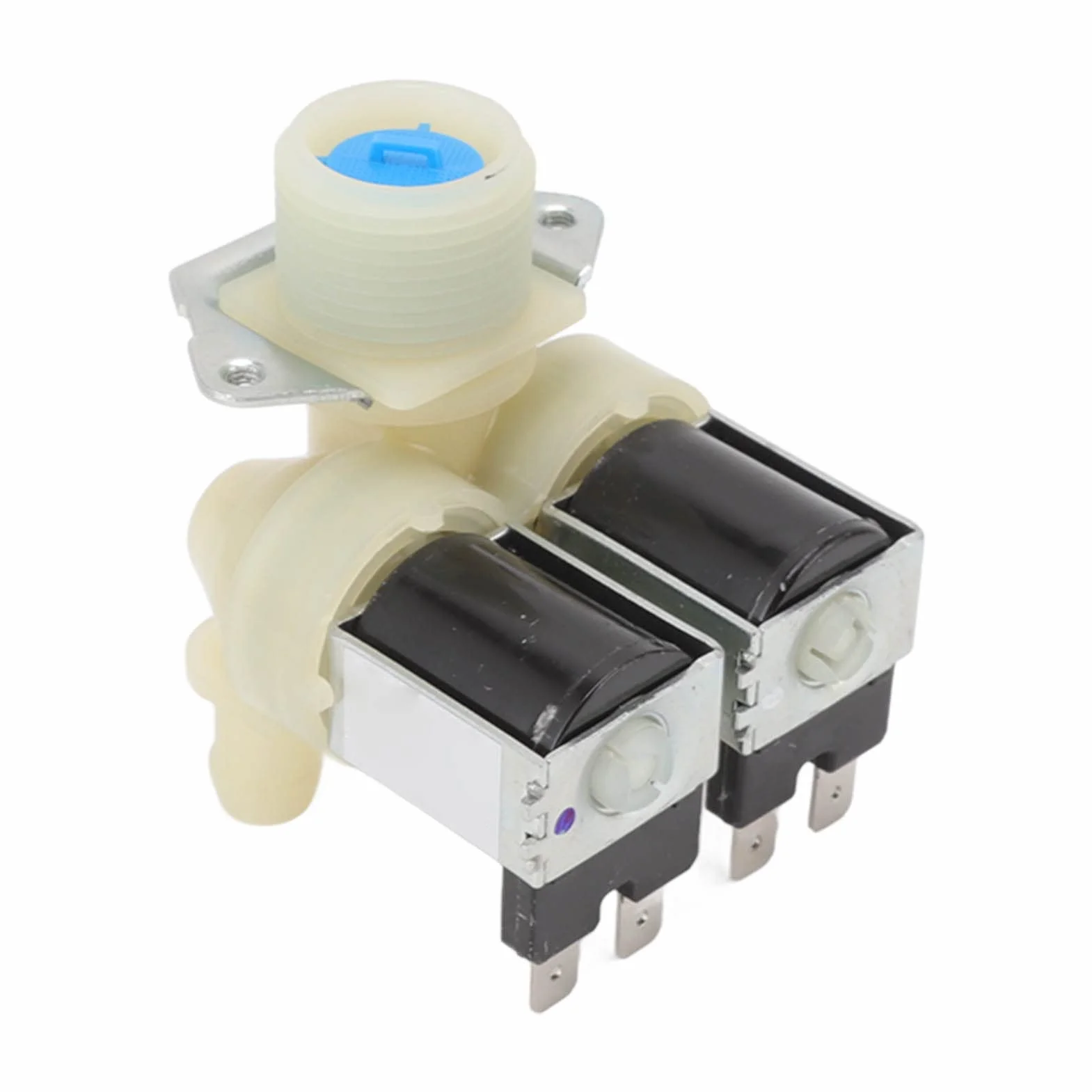 Zawór Wody do Pralki Fps180A Zawór Elektromagnetyczny Wlot Wody Zawór Wlotowy Wody Bęben Podwójna Głowica do Cylindra Podkładki Garnkowe