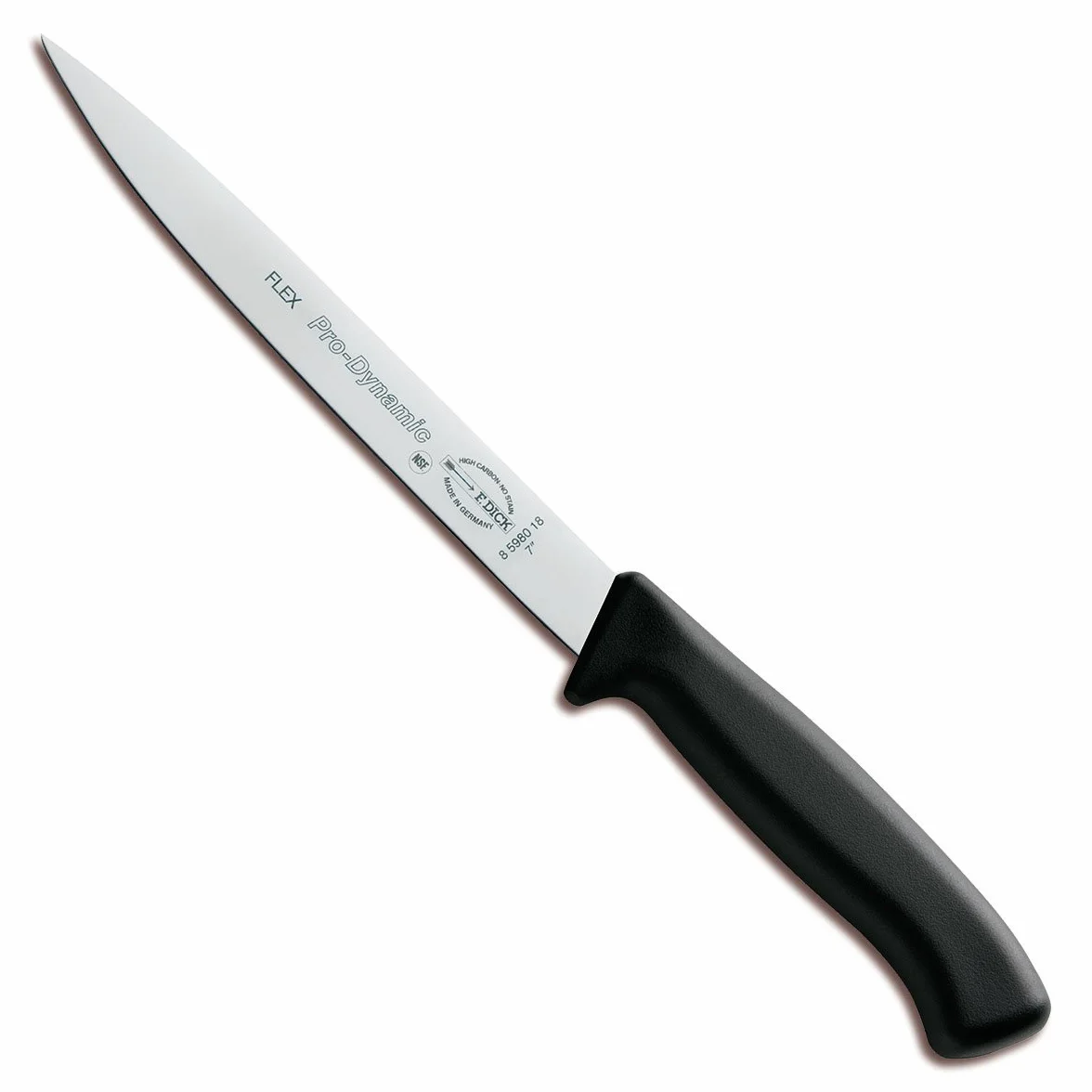 Dick Knives GD777 Pro Nóż do Filetu Dynamiczny Elastyczny Czarny