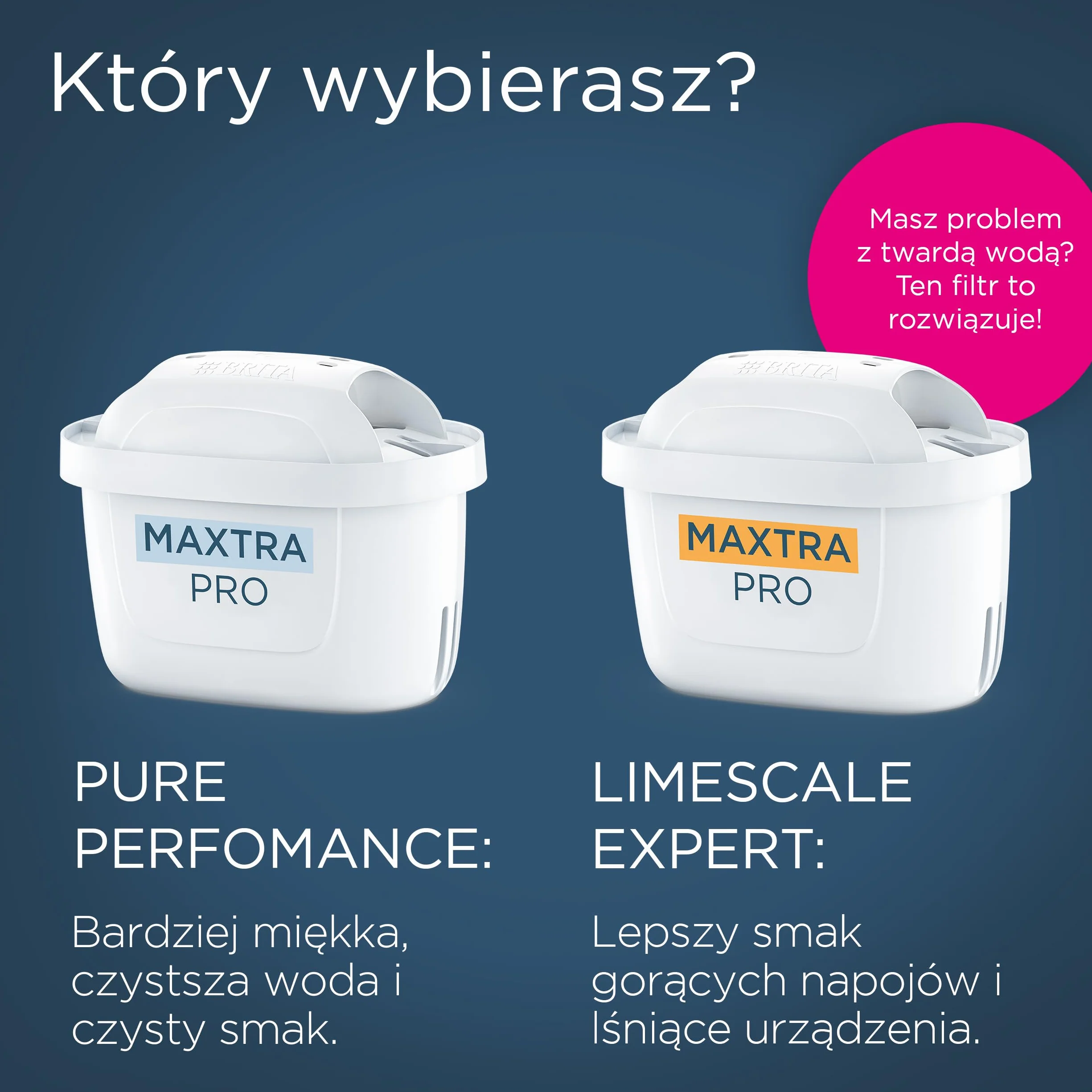 BRITA Dzbanek filtrujący Marella biały (2,4 l) z 3 oryginalnymi filtrami BRITA MAXTRA PRO Pure Performance redukującymi chlor, kamień, PFAS i metale – elegancja i funkcjonalność