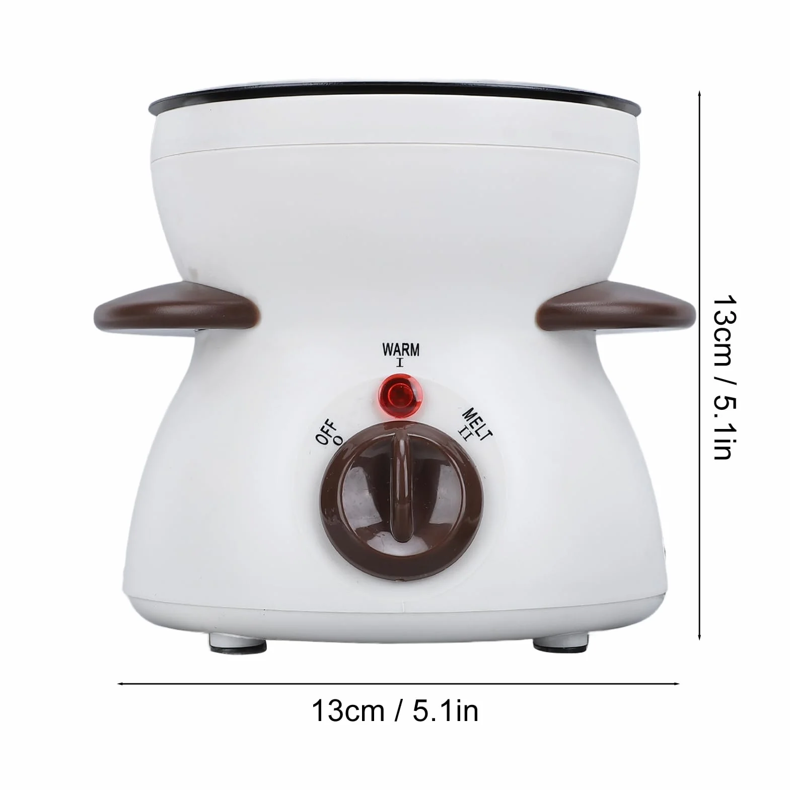 Zestaw Mini Elektrycznych Garnków do Fondue, Idealny do Topienia Czekolady, Sera i Zupy Mięsnej, Idealny na Imprezy, Wybór Prezentów na Różne Okazje (-3113240143612)